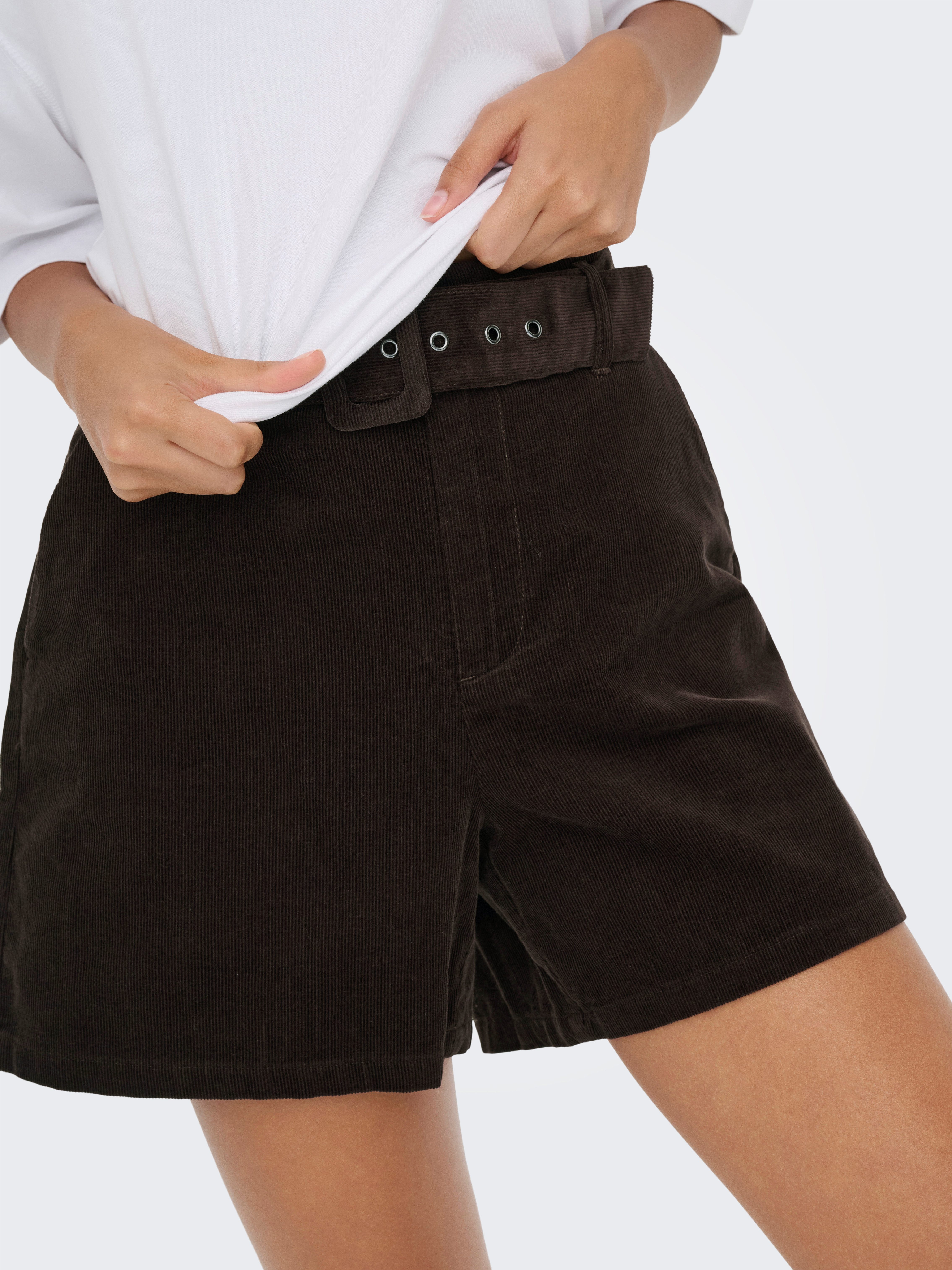 ONLY Shorts ONLNESSA HW BELT CORD SHORTS CC PNT günstig online kaufen