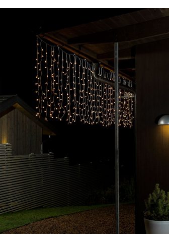  KONSTSMIDE LED-Lichtervorhang Weihnach...