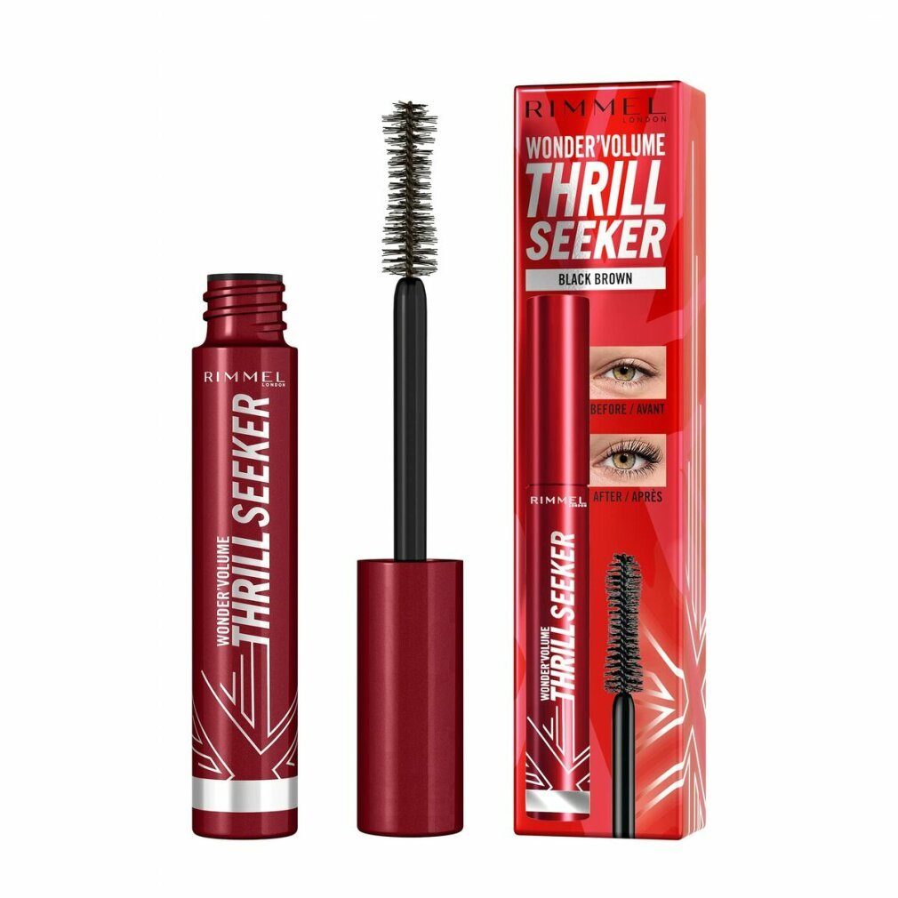 Rimmel London Mascara Wonder 'volume Thrill Seeker Mascara Black Brown 8ml