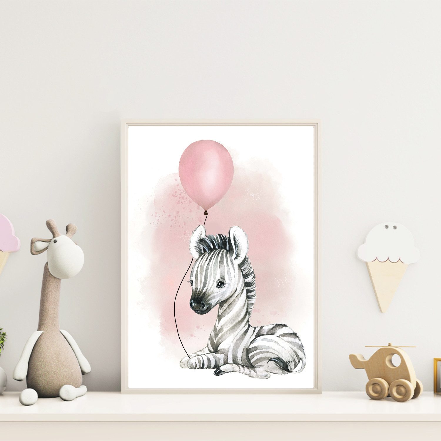 MeinBaby123® Poster Bilder Kinderzimmer, Poster Kinderzimmer Deko, Babyzimmer Deko, Spruch Wandbilder, Boho, Tiere – Bild 4 von 5
