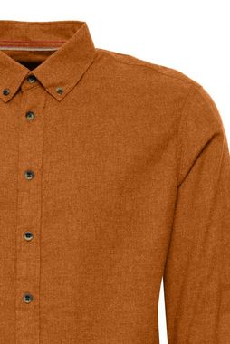 Blend Langarmhemd Weiches Freizeithemd Denim Knopf Shirt Einfarbig BH Bugley 6642 in Braun