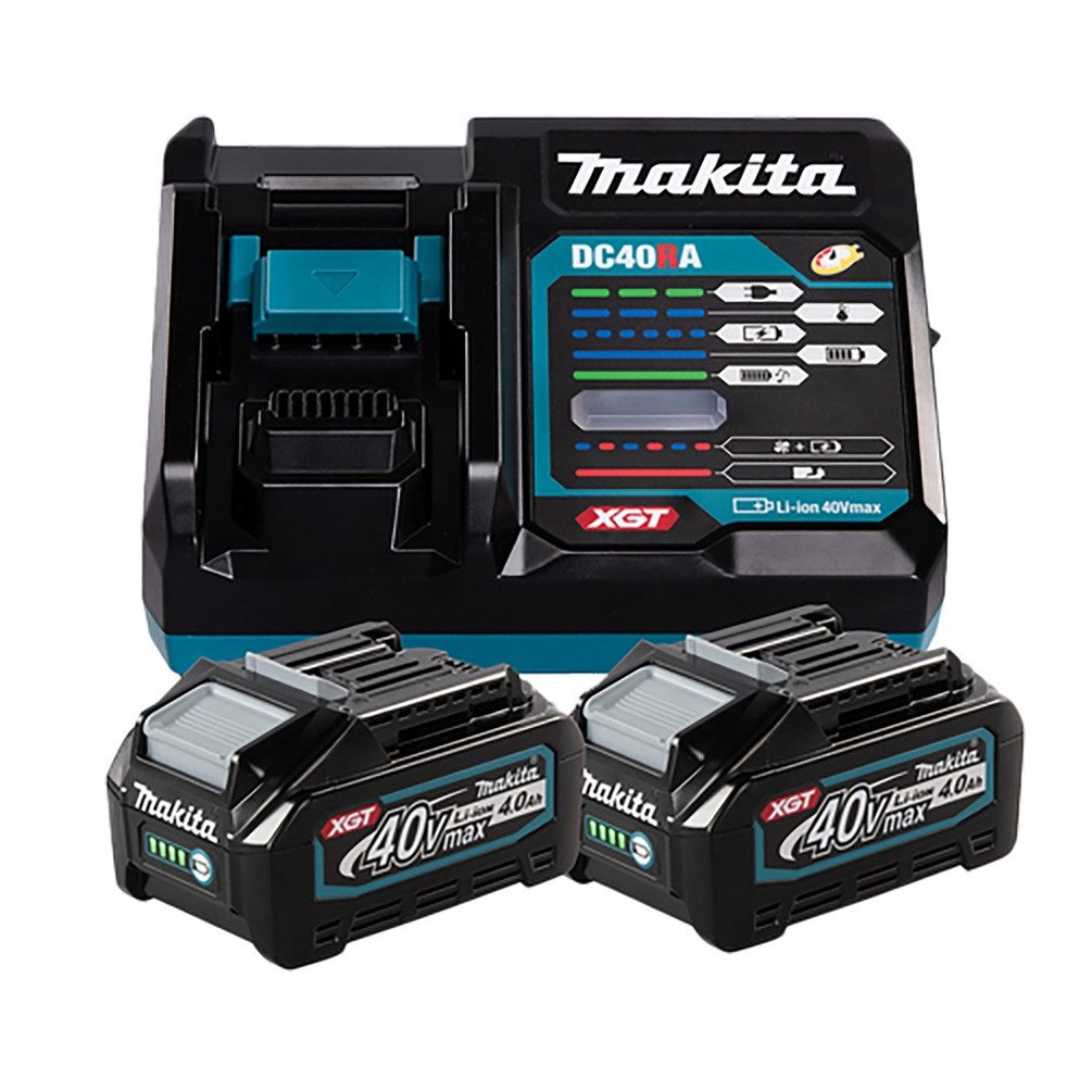 Makita Makita 191L77-9 Power Source-Kit XGT 4,0Ah / 2 x 4 Akku Starter-Set (40 V V)