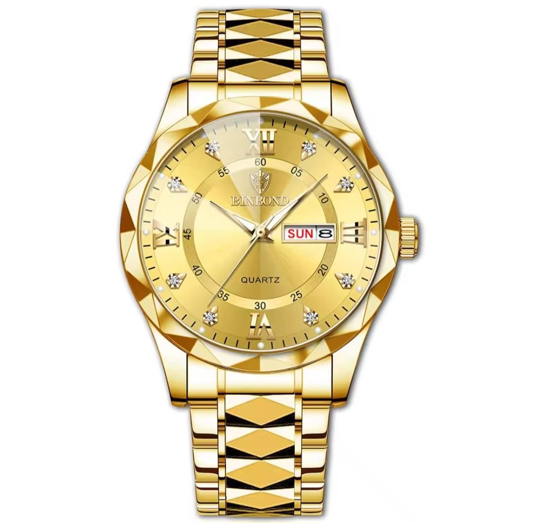 BinBond Quarzuhr Multifunktionsuhr Armbanduhr Chronograph Herrenuhr günstig online kaufen