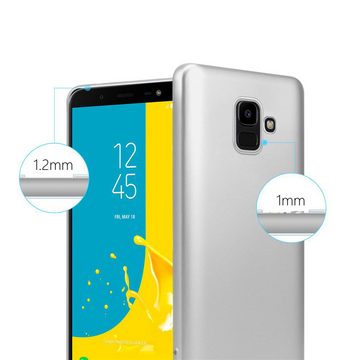 Cadorabo Handyhülle Samsung Galaxy J6 2018 Samsung Galaxy J6 2018, Flexible TPU Silikon Handy Schutzhülle - Hülle - ultra slim