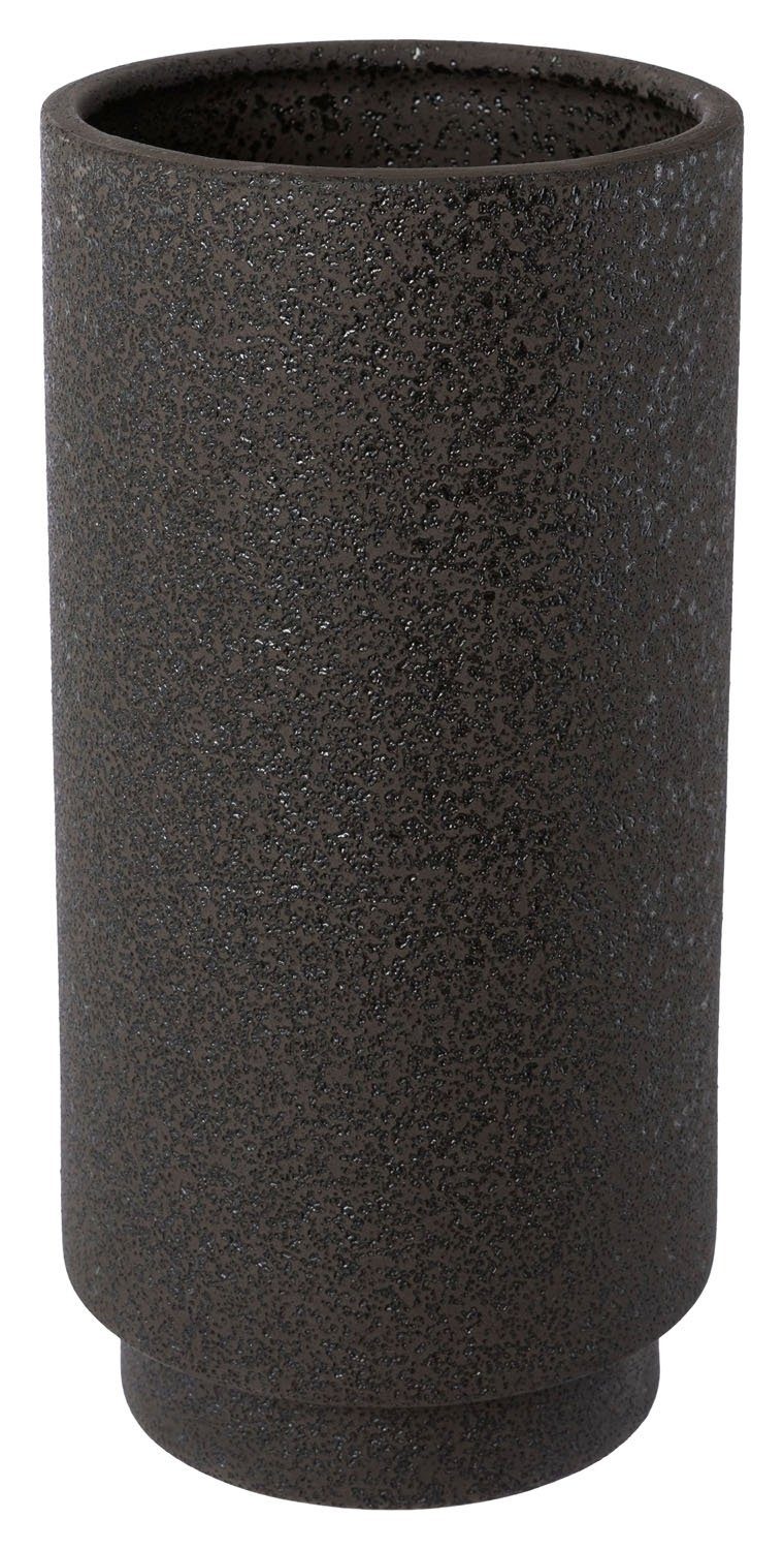 Gasper Dekovase SINES, Vase, Schwarz, Porzellan, H 25 cm (1 St)