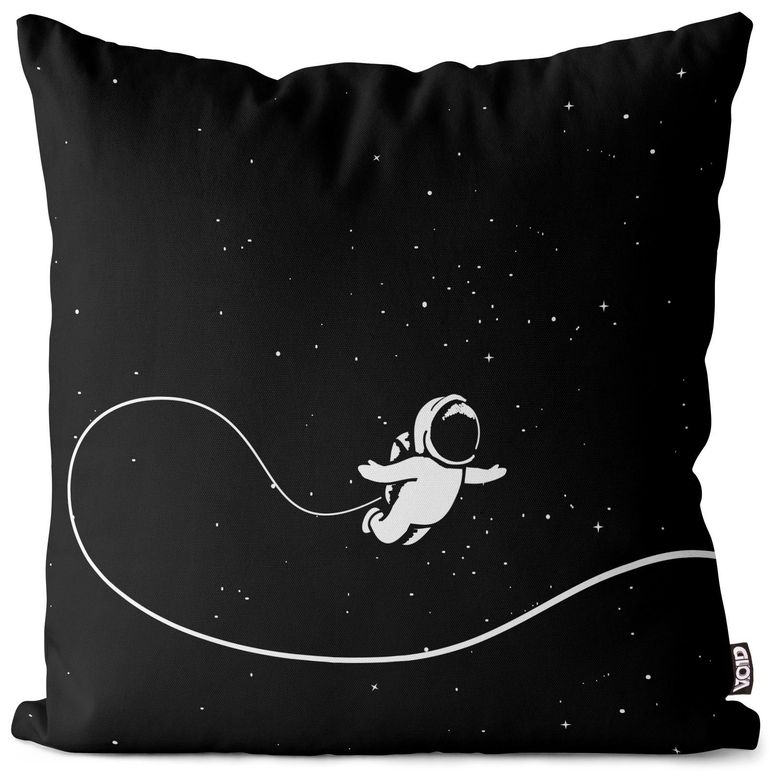 Raumschiff Astronaut Planet Rhodan Raumfahrt Comic Sterne Strahlung Weltraum Kissenbezug, Sofa-Kissen Milchstrasse Kosmonaut Stück), Anzug (1 Weltall Nasa Space Alien VOID