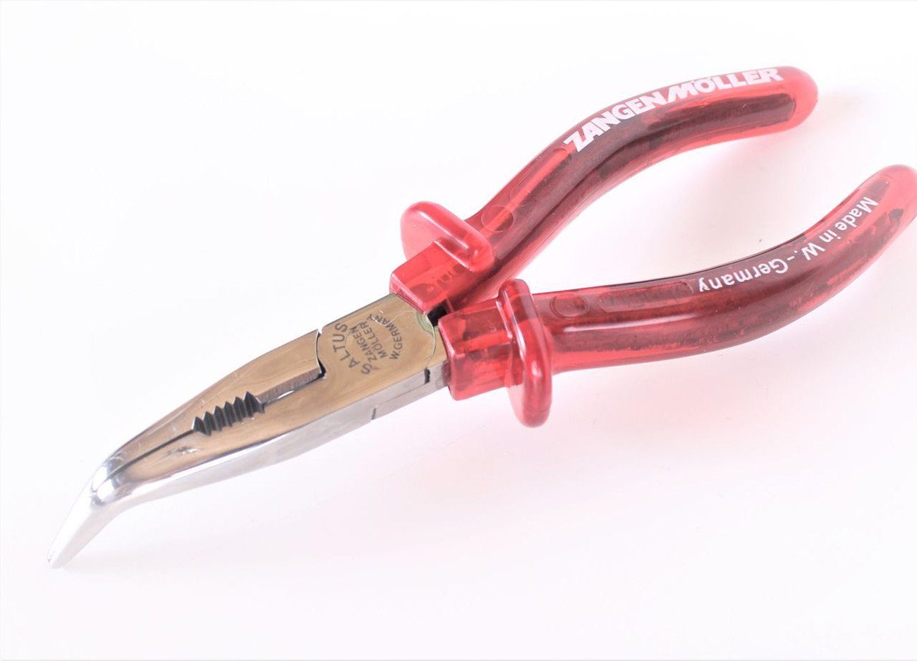 Saltus Telefonzange SALTUS Telefonzange 170 mm 45 Grad Flachrundzange Elektriker Zan…