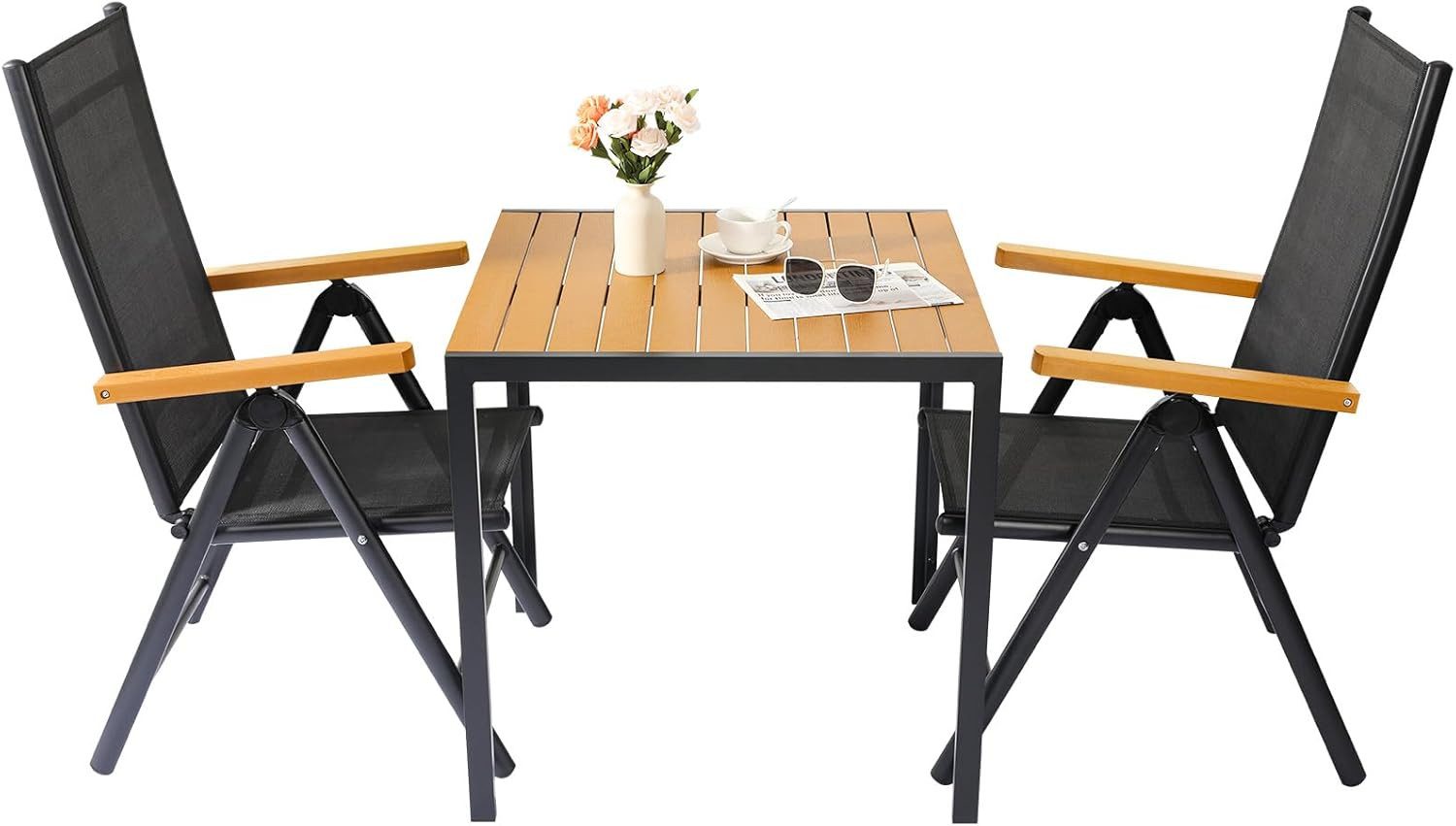 TLGREEN Gartenlounge-Set Gartenmöbel-Set,Balkonmöbel-Set,Aluminium-Sitzgrup günstig online kaufen