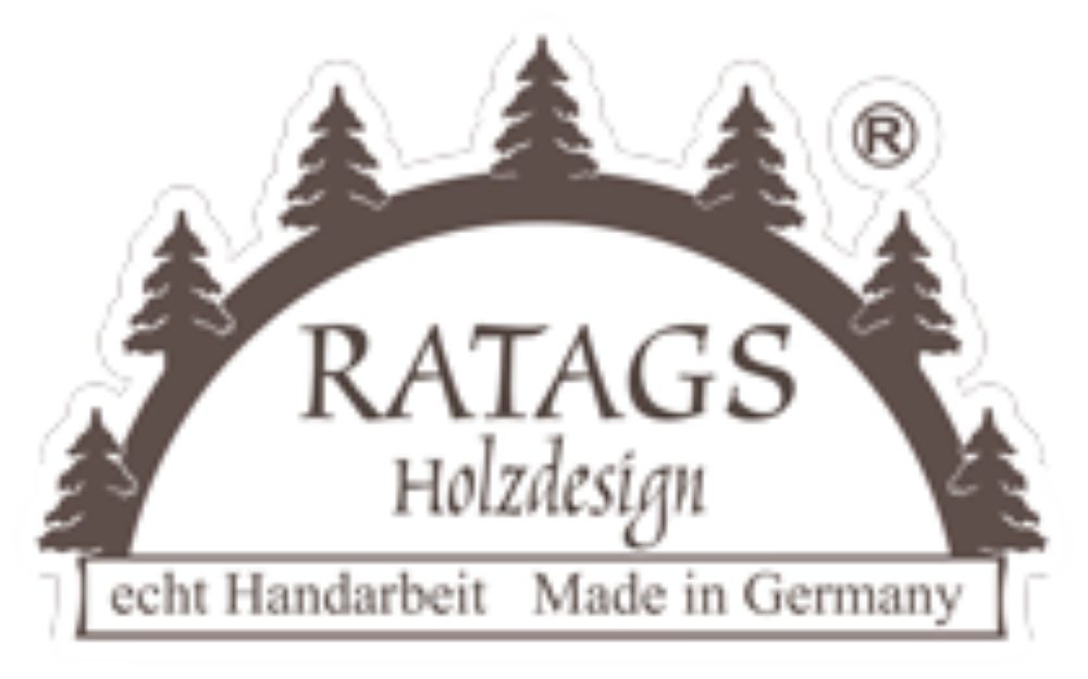 RATAGS Schwibbogen Romantikleuchte Frühlingswiese, Breite 27cm, Höhe 24cm, Handwerkskunst original Erzgebirge