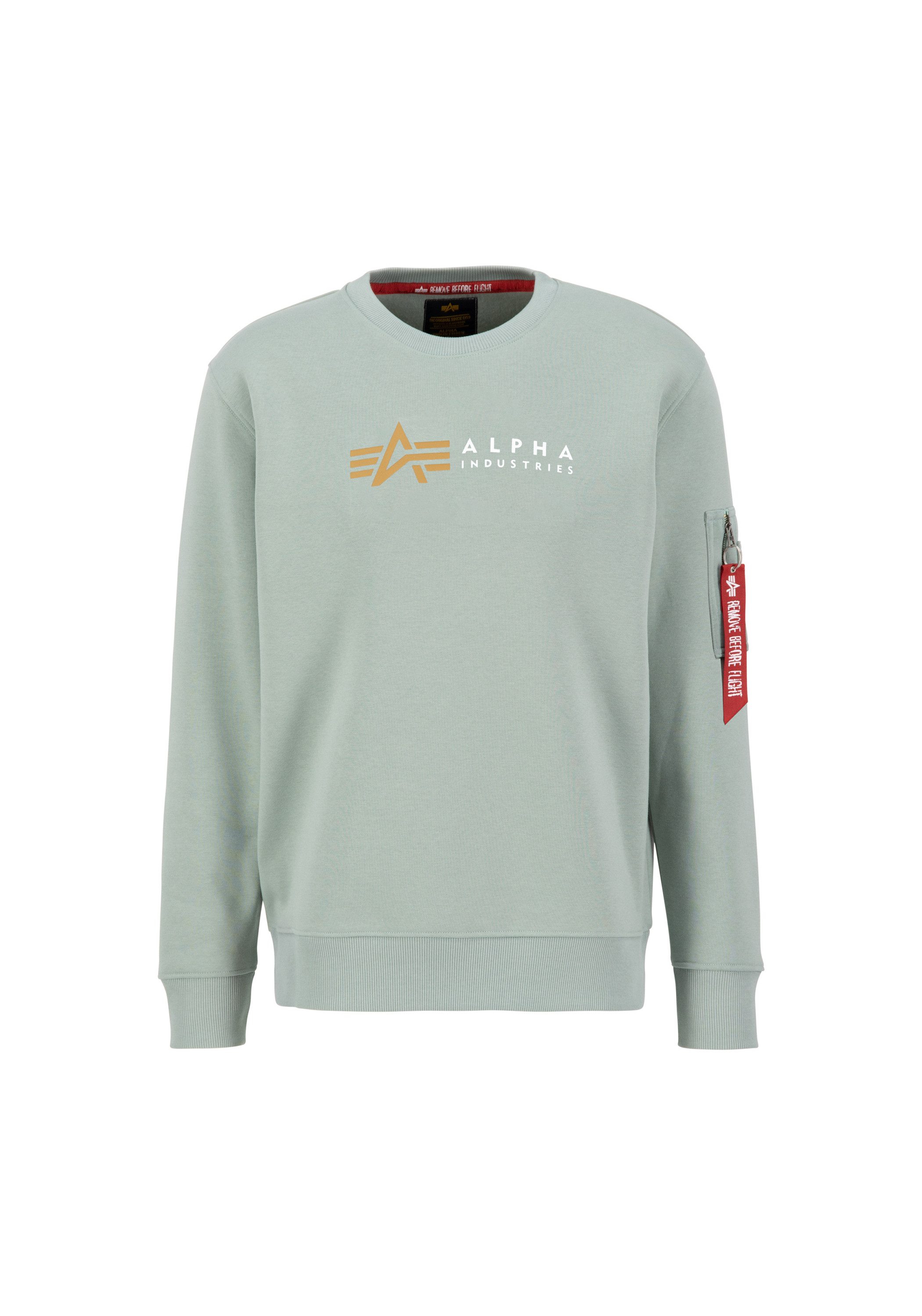 Alpha Industries Sweater "Alpha Label Sweatshirt" günstig online kaufen