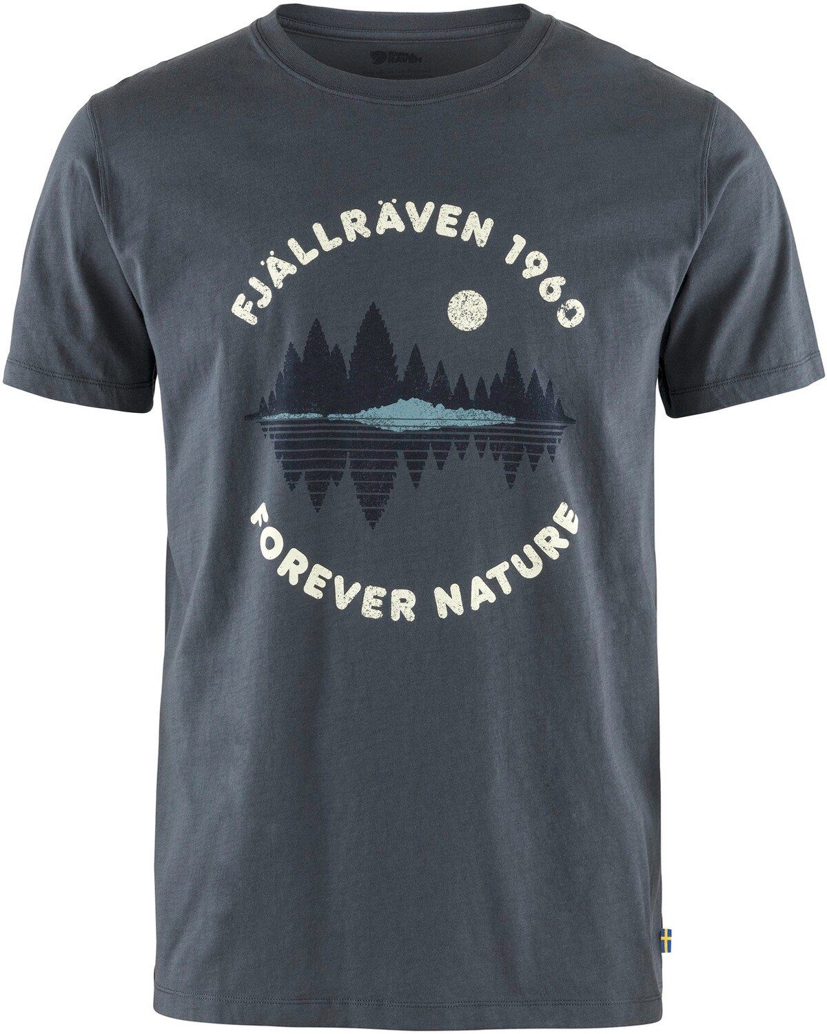 Fjällräven T-Shirt T-Shirt Forest Mirror Navy