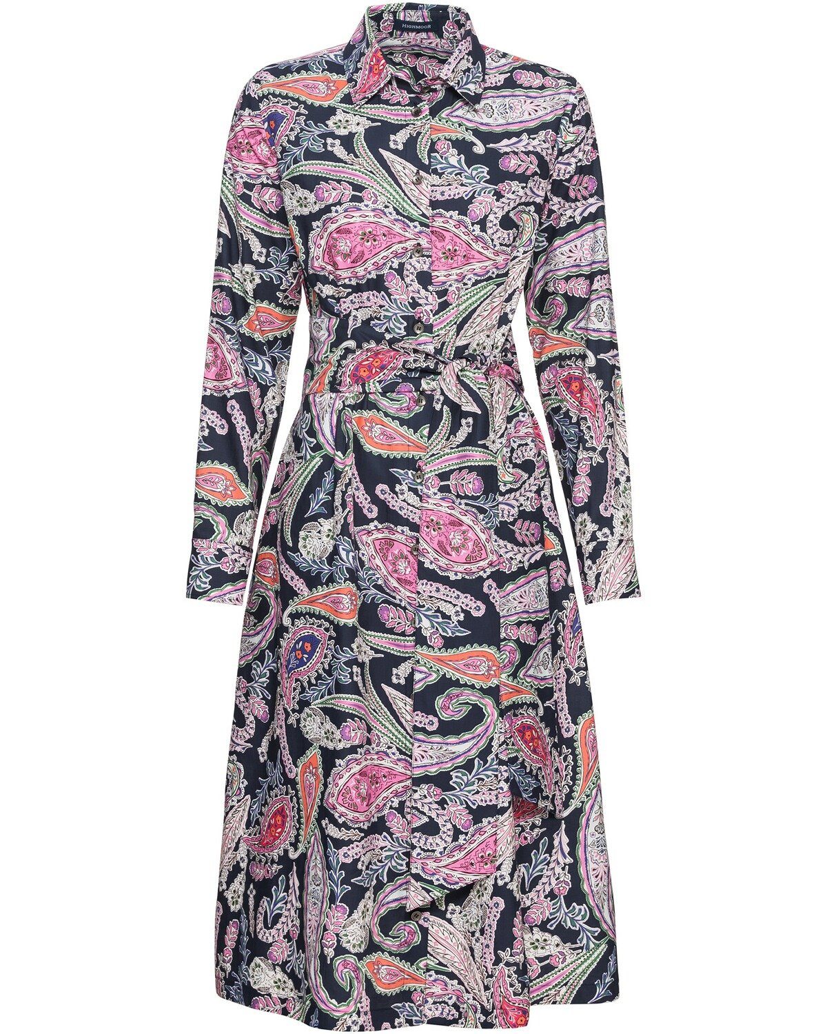SweatyRocks Hochzeitsgast Kleid Damen - Midi Blusenkleid Mit Spitze Langarm