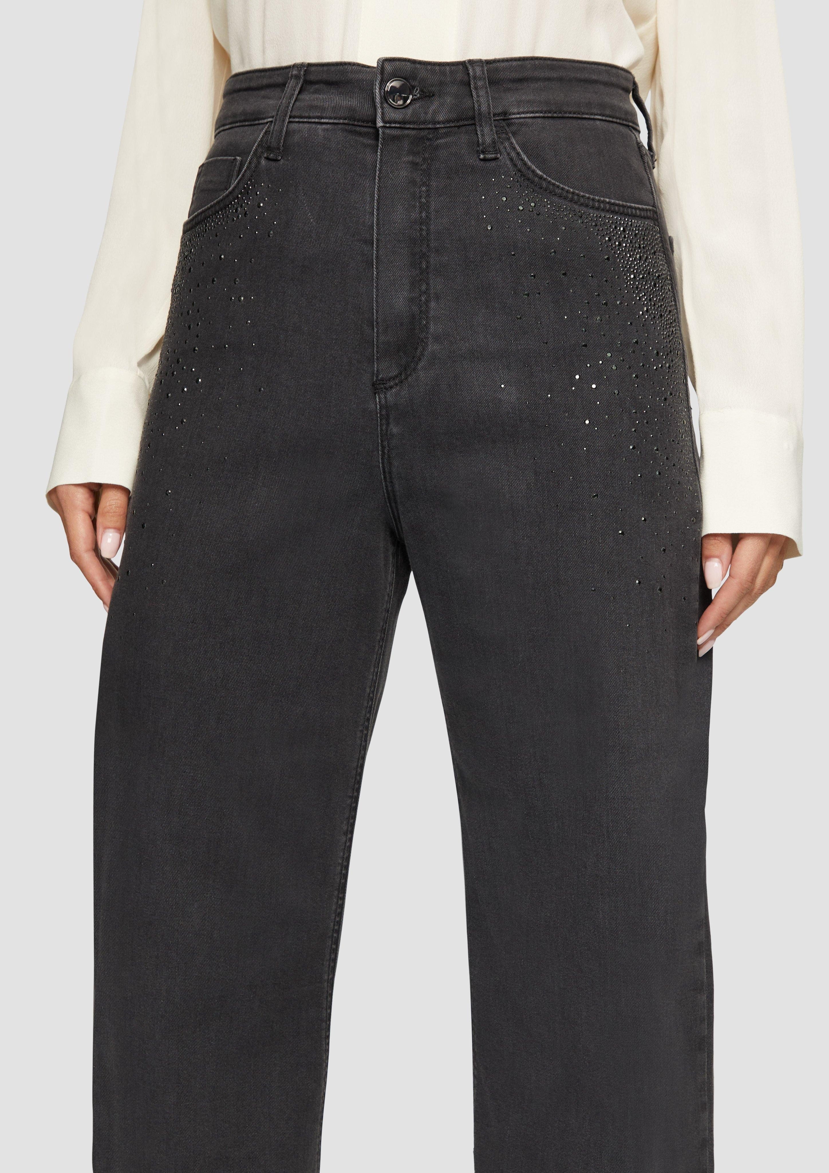 s.Oliver BLACK LABEL 5-Pocket-Jeans Jeans Suri günstig online kaufen