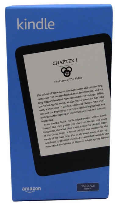 Amazon Kindle 16GB 11. Generation 2022 WLAN mit Spezialangeboten E-Book (6", 16 GB, 6" Display, 300ppi, geringes Gewicht)