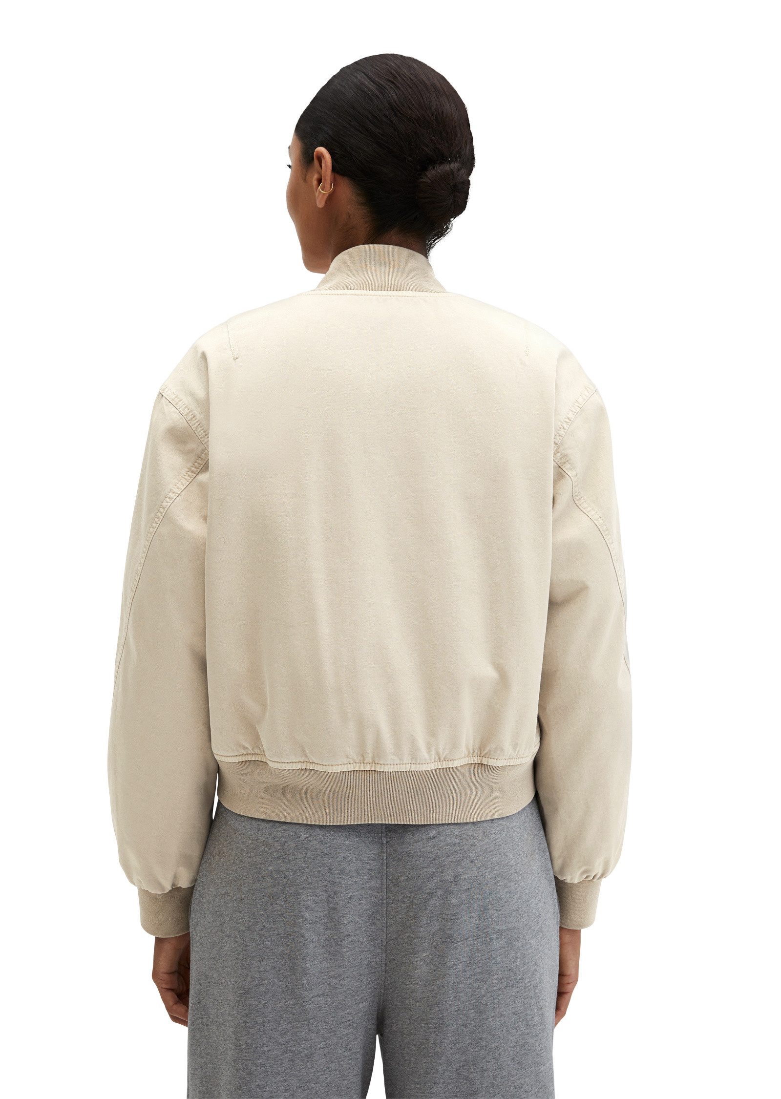 Marc O'Polo Outdoorjacke aus reiner Bio-Baumwolle