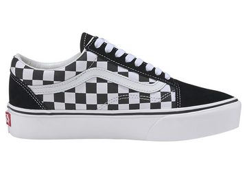 Vans Old Skool Platform Checkerboard Plateausneaker