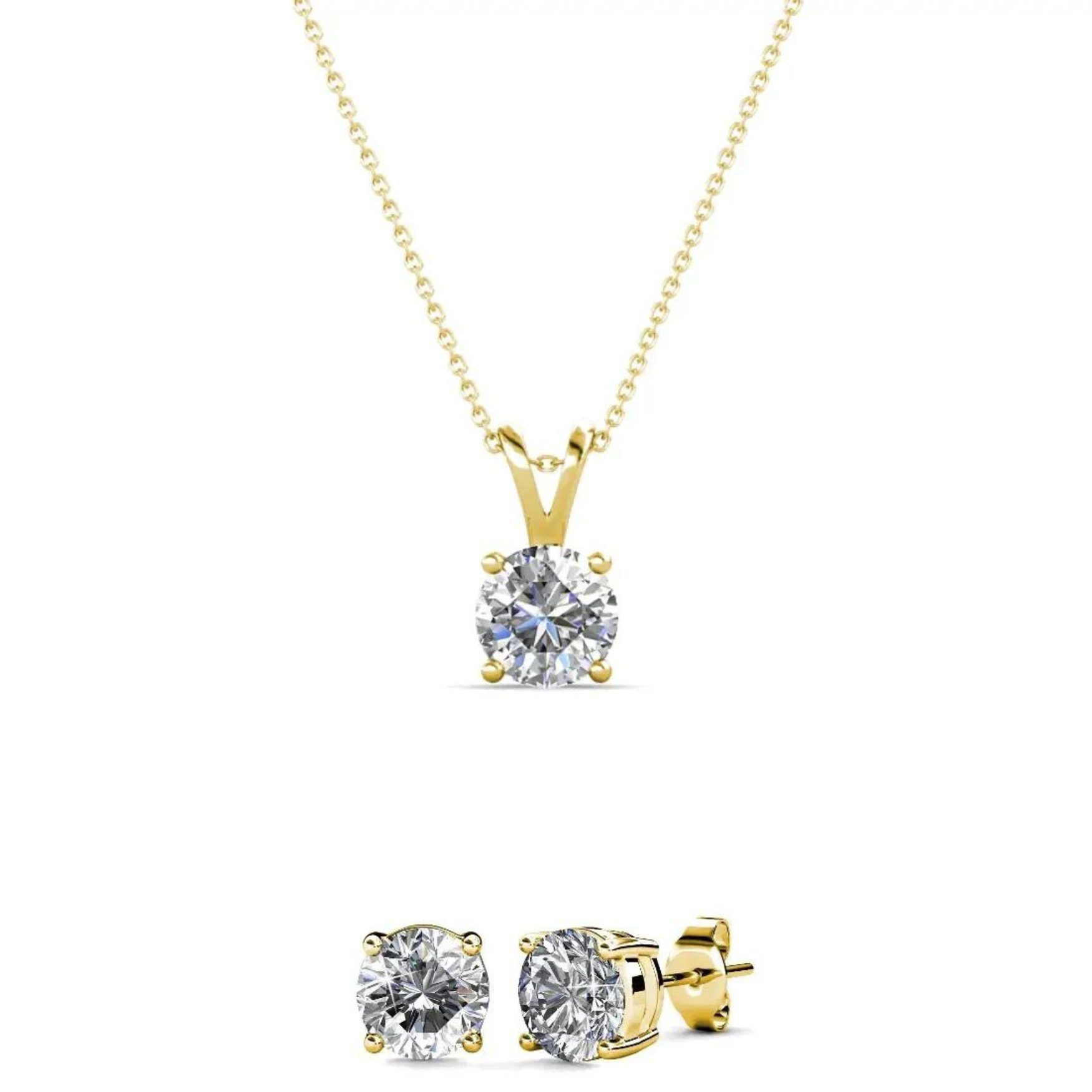 Ella Eisvogel Schmuckset "Mary" Goldkette und günstig online kaufen