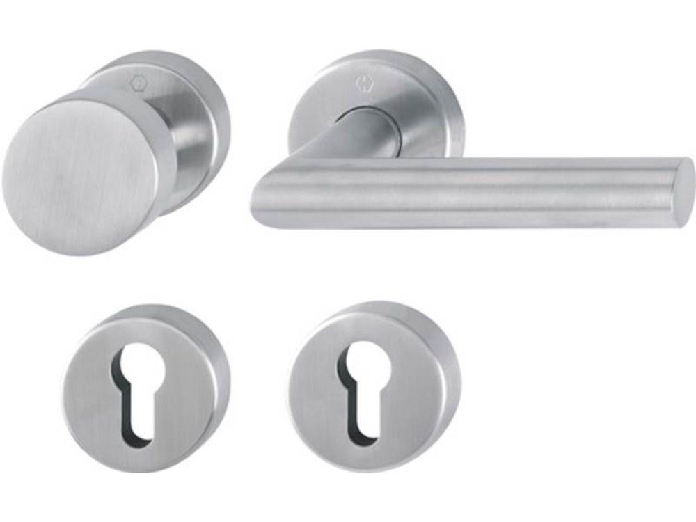 Rosette HOPPE 10720520 Rosettengarnitur Amsterdam E58/42H/42HKVS/1400 Edelstah