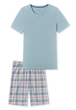 Schiesser Pyjama Comfort Essentials (Set, 2 tlg) Schlafanzug - Baumwolle - Atmungsaktiv