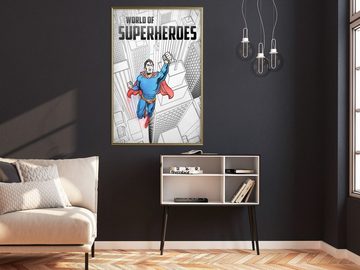 Artgeist Poster World of Superheroes