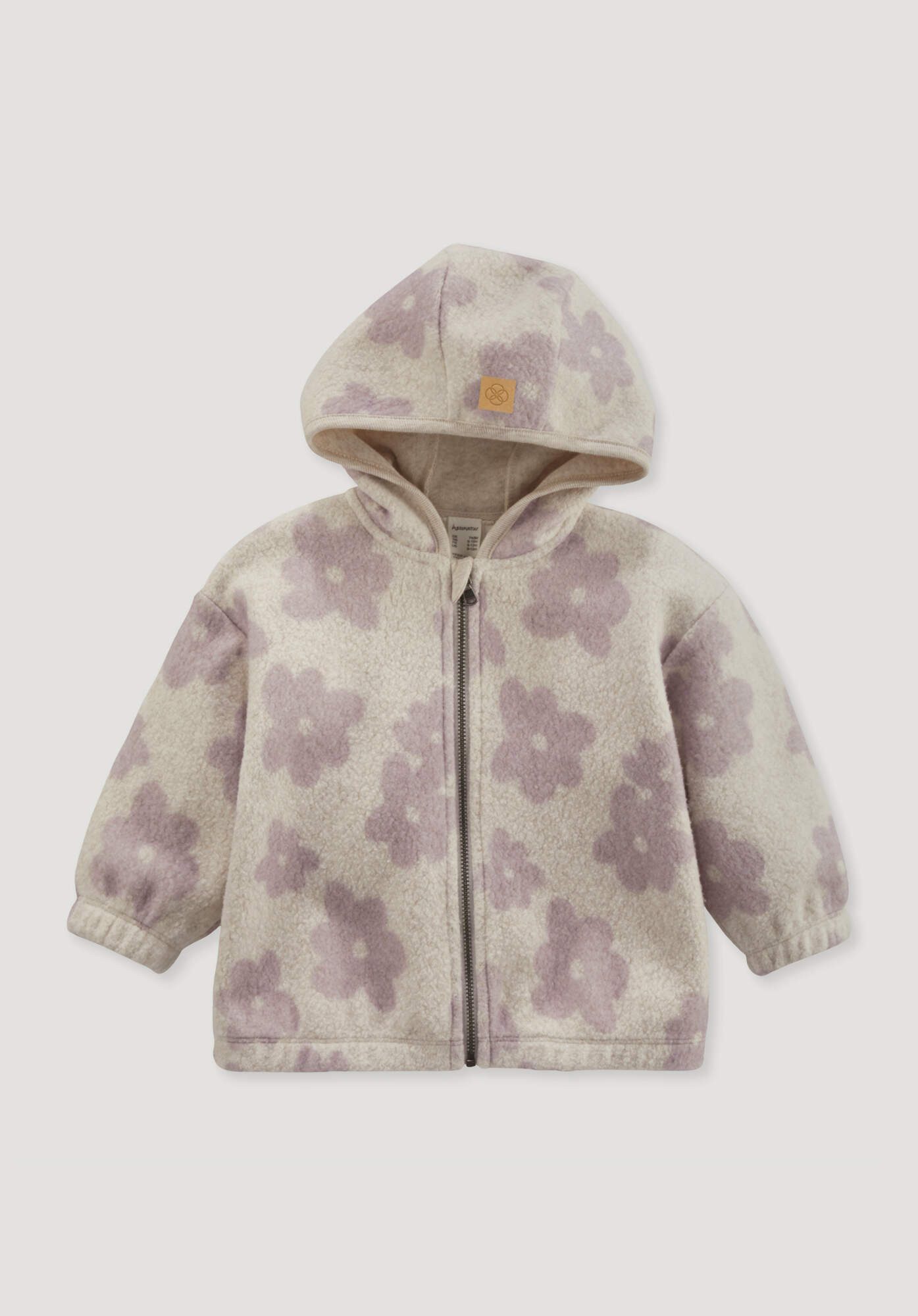 Hessnatur Fleecejacke reiner Bio-Baumwolle (1-St) günstig online kaufen