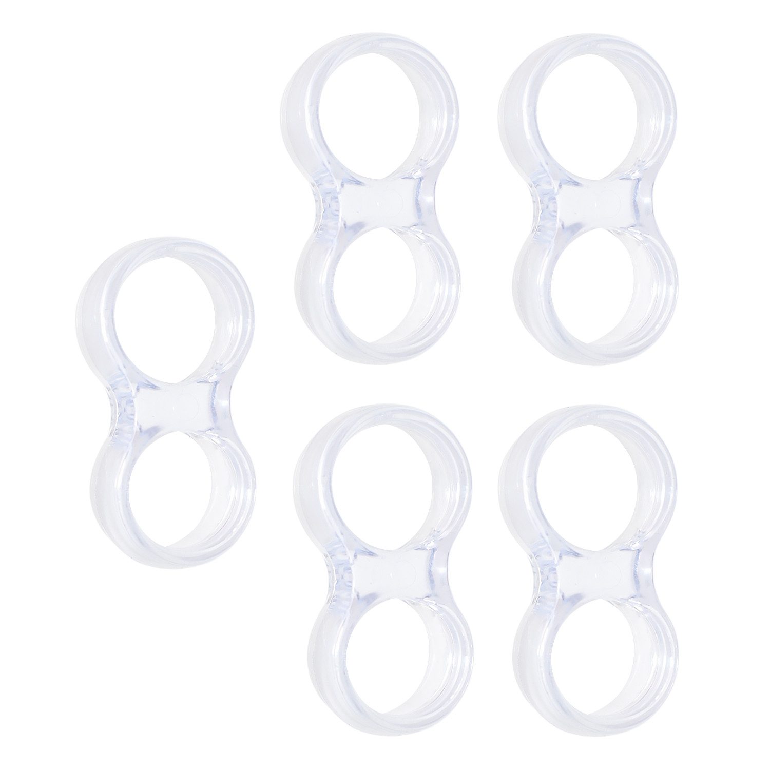 Türstopper Silikonpuffer Transparent Wandschutz Türklinke (5 St), für Fenst günstig online kaufen