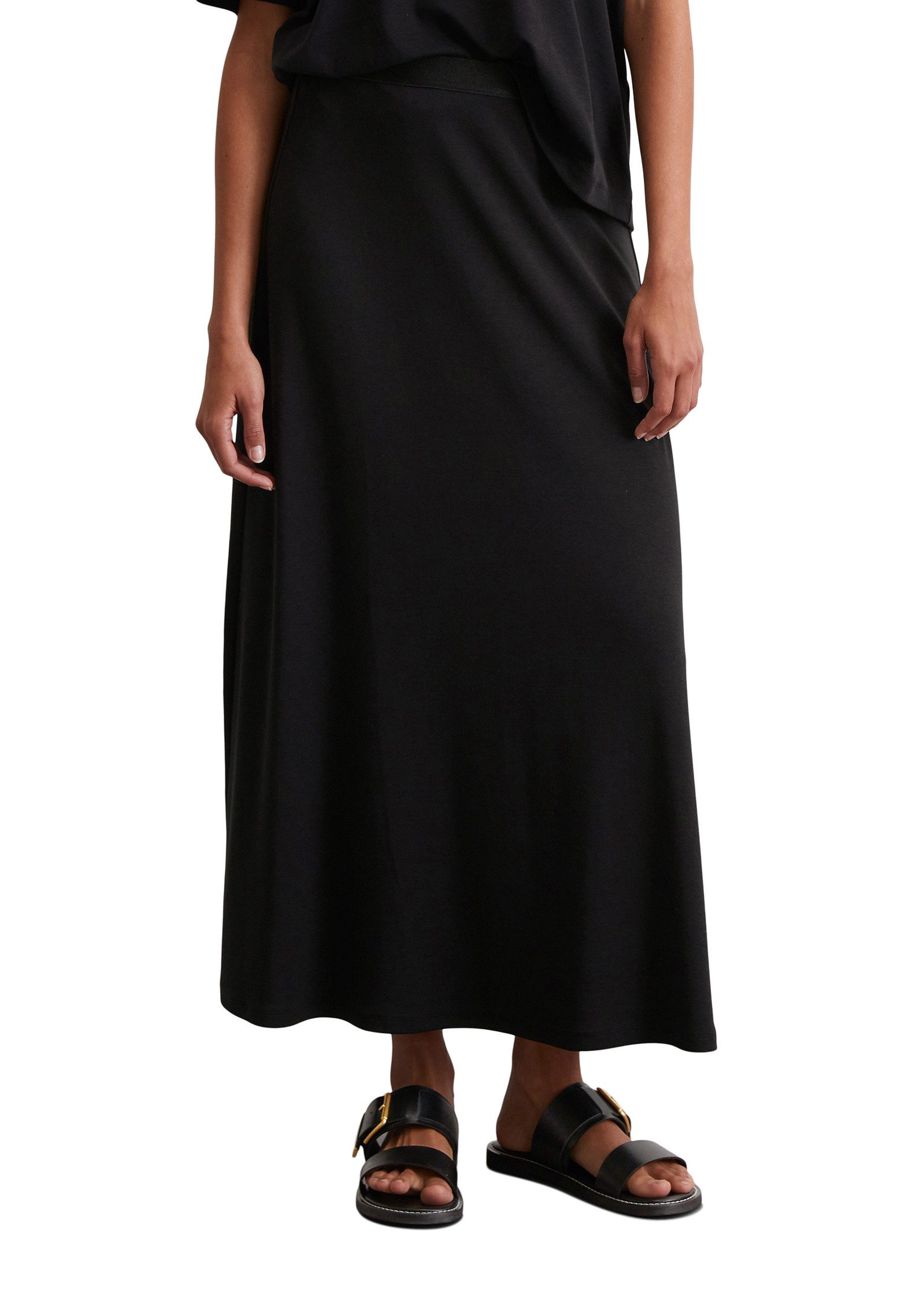 Marc O'Polo Jerseyrock aus elastischem Vikose-Mix günstig online kaufen