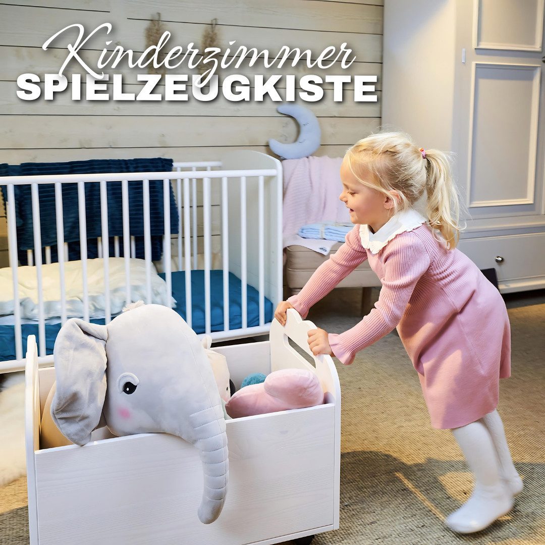 Alavya Home® Spielzeugtruhe BULLI Premiumqualität für günstig online kaufen