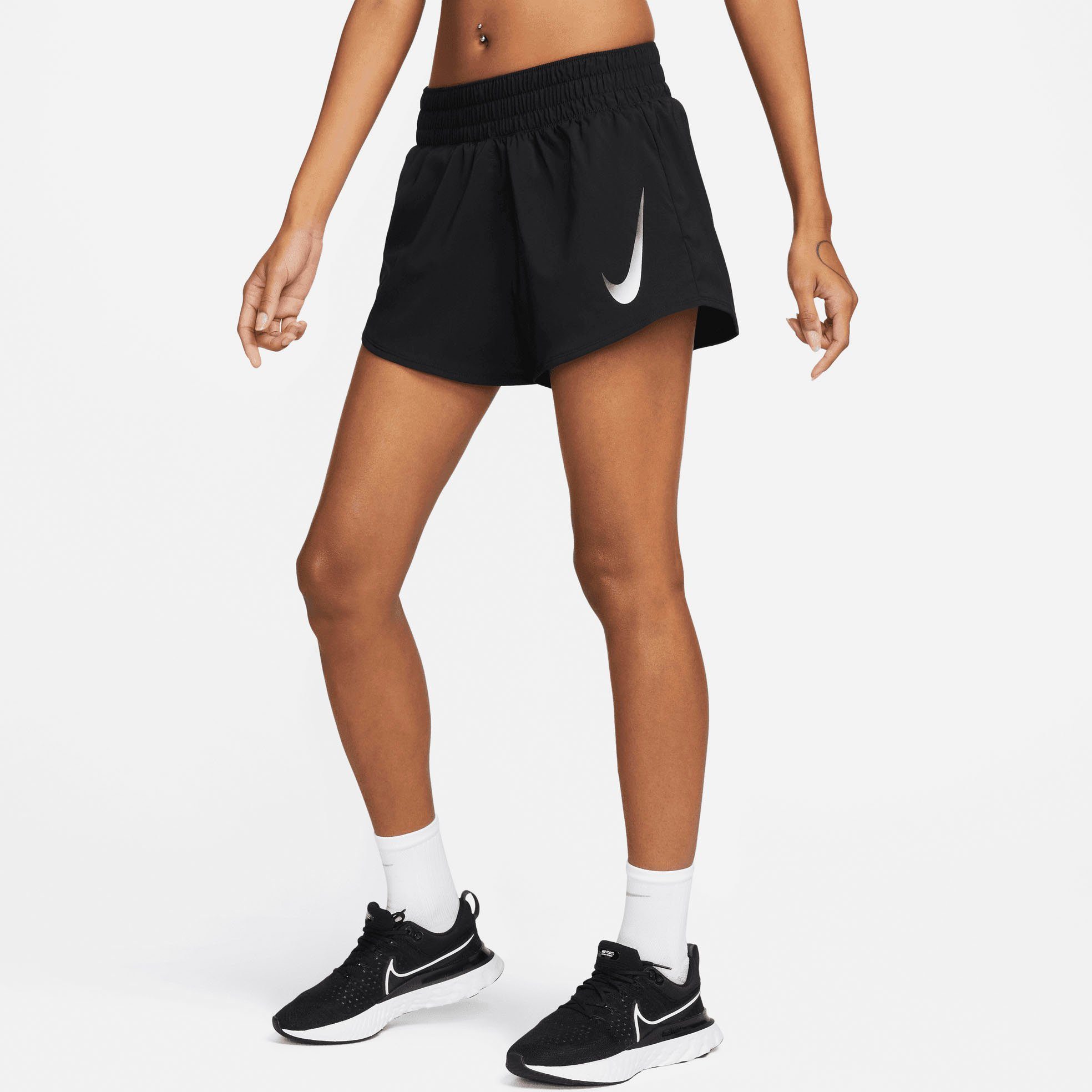 Nike Laufshorts Swoosh Women's BLACK Shorts