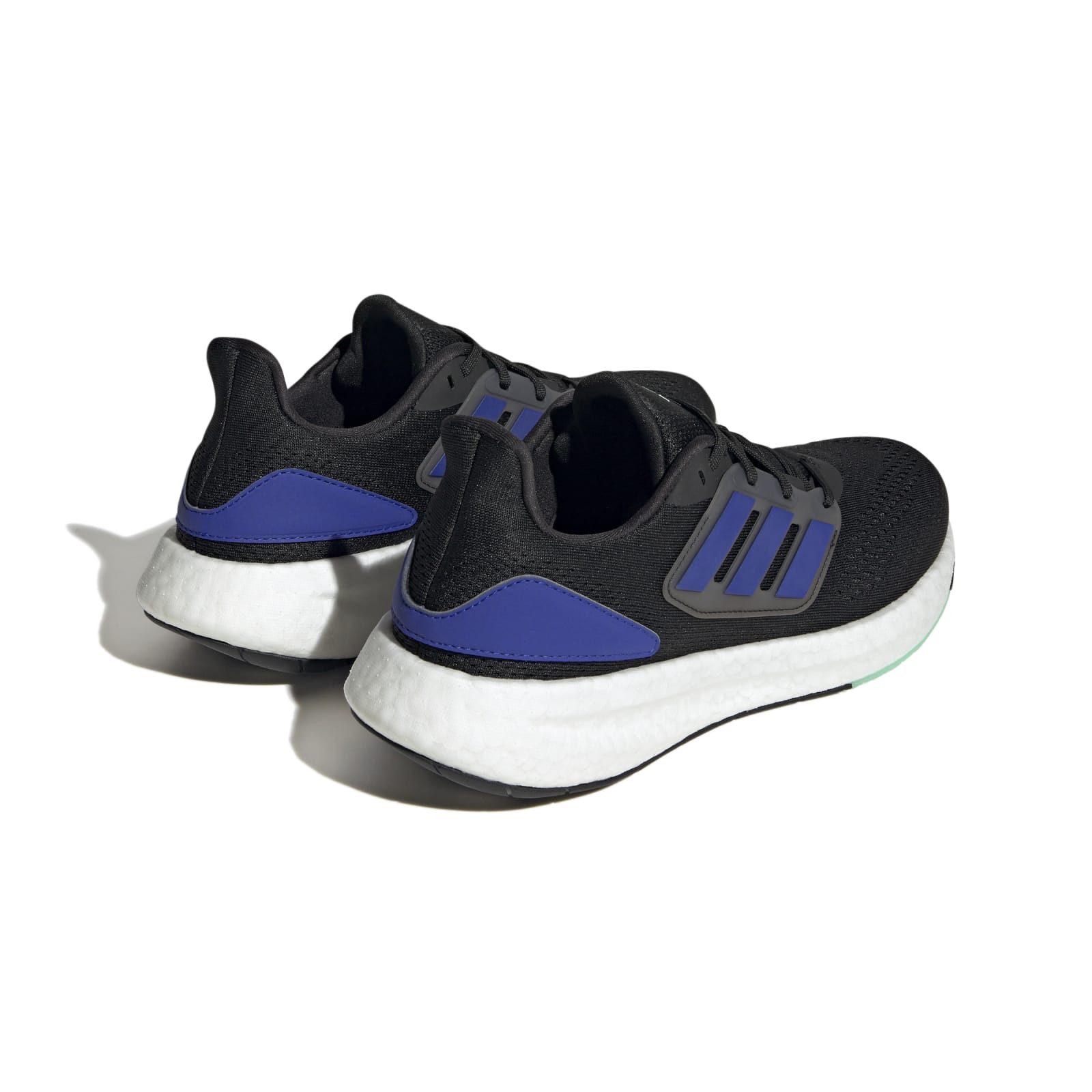 adidas Performance Pureboost 22 (Dämpfung) schwarz/blau Herren Laufschuh