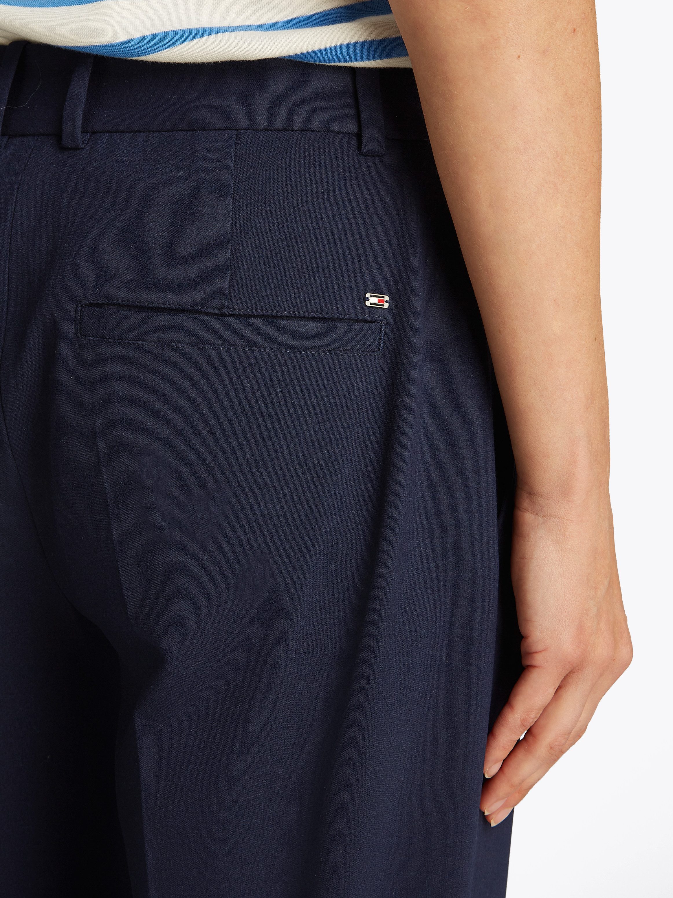 Tommy Hilfiger Webhose Low Normal Waist Bi-Stretch Gürtelschlaufe, elastisc günstig online kaufen