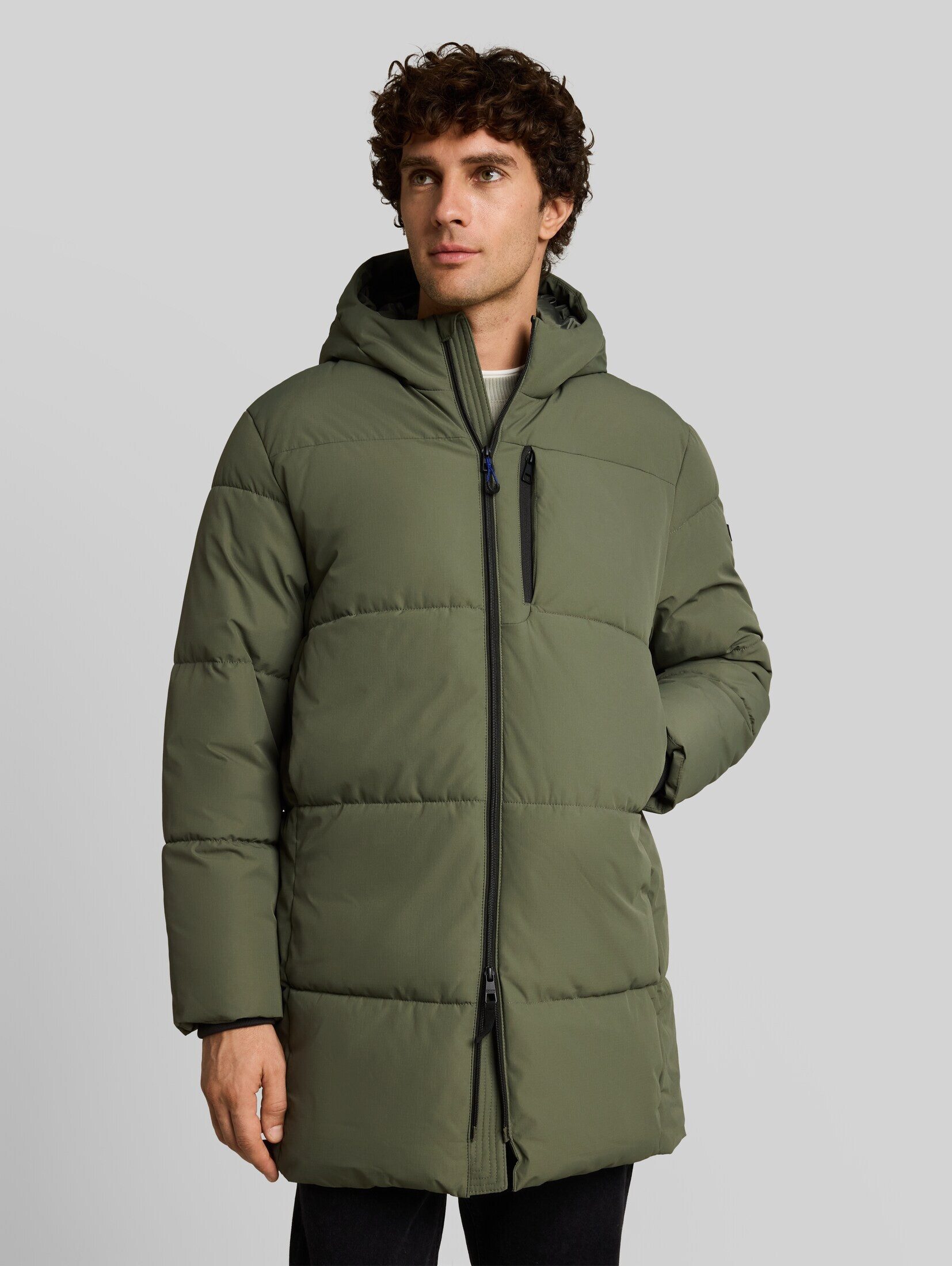 TOM TAILOR Denim Wintermantel Jacken Relaxed Fit Puffer-Parka