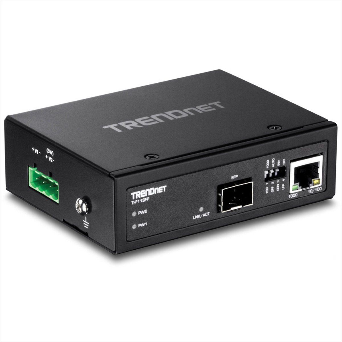 Netzwerk-Switch TI-F11SFP Trendnet Medienkonverter