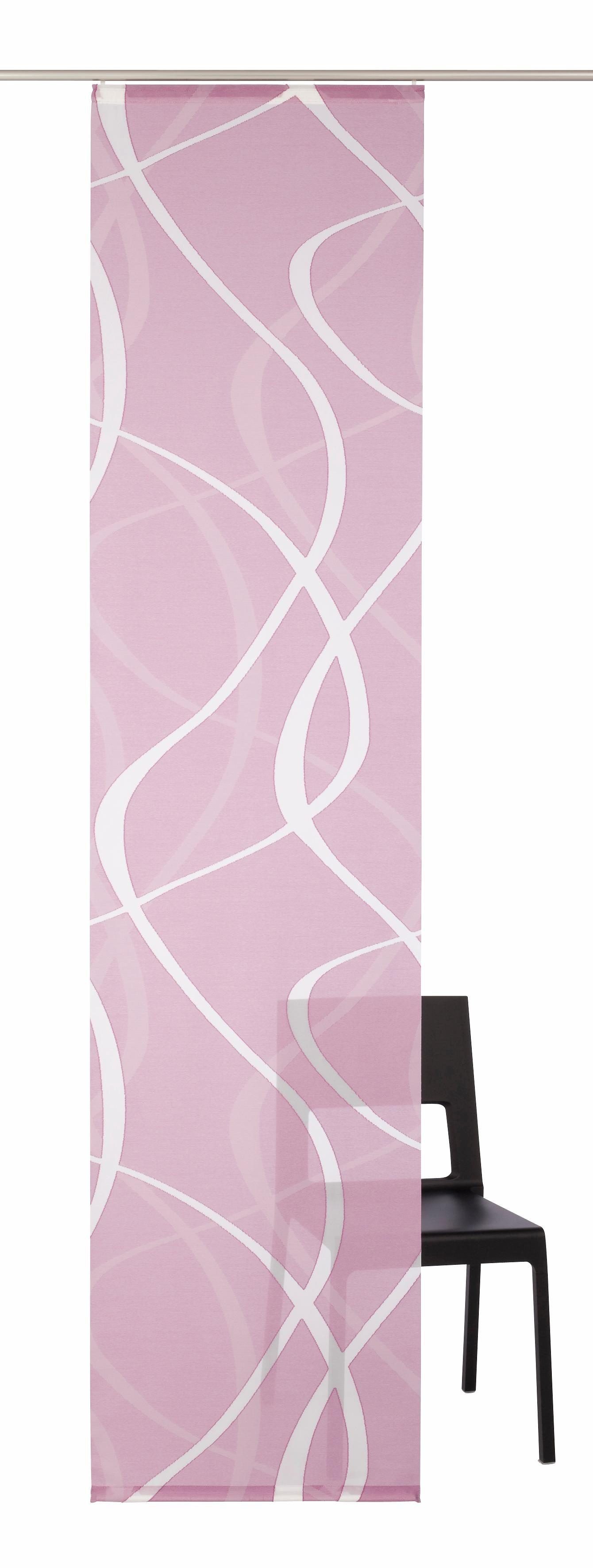 Neutex for you! Schiebegardine Rumbek (1 St), Klettband, halbtransparent, S günstig online kaufen