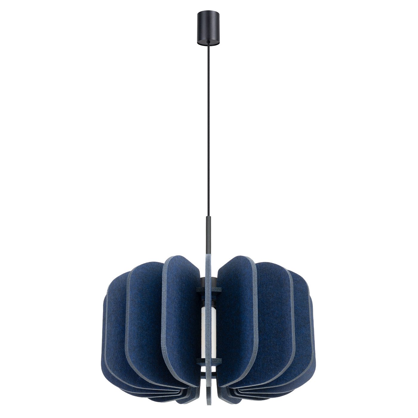 SOLLUX lighting Hängeleuchte Pendelleuchte Mula 45 Marineblau, Nicht enthalten