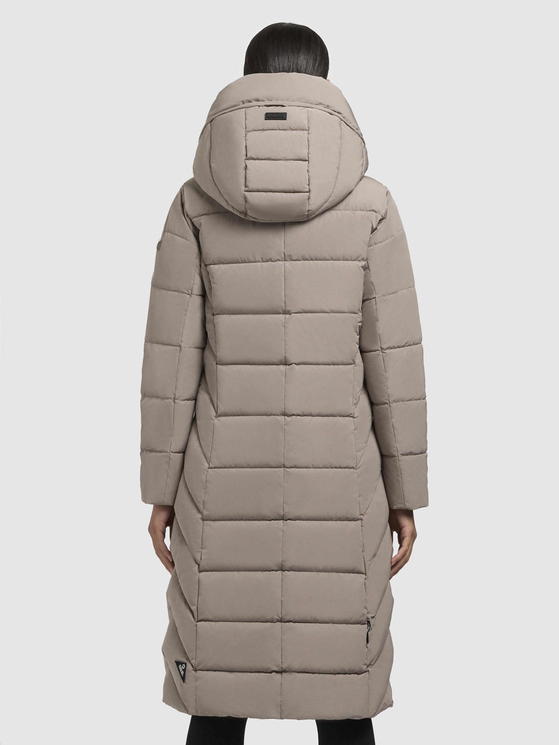 khujo Wintermantel Sensy-YM Warmer Steppmantel mit Kapuze