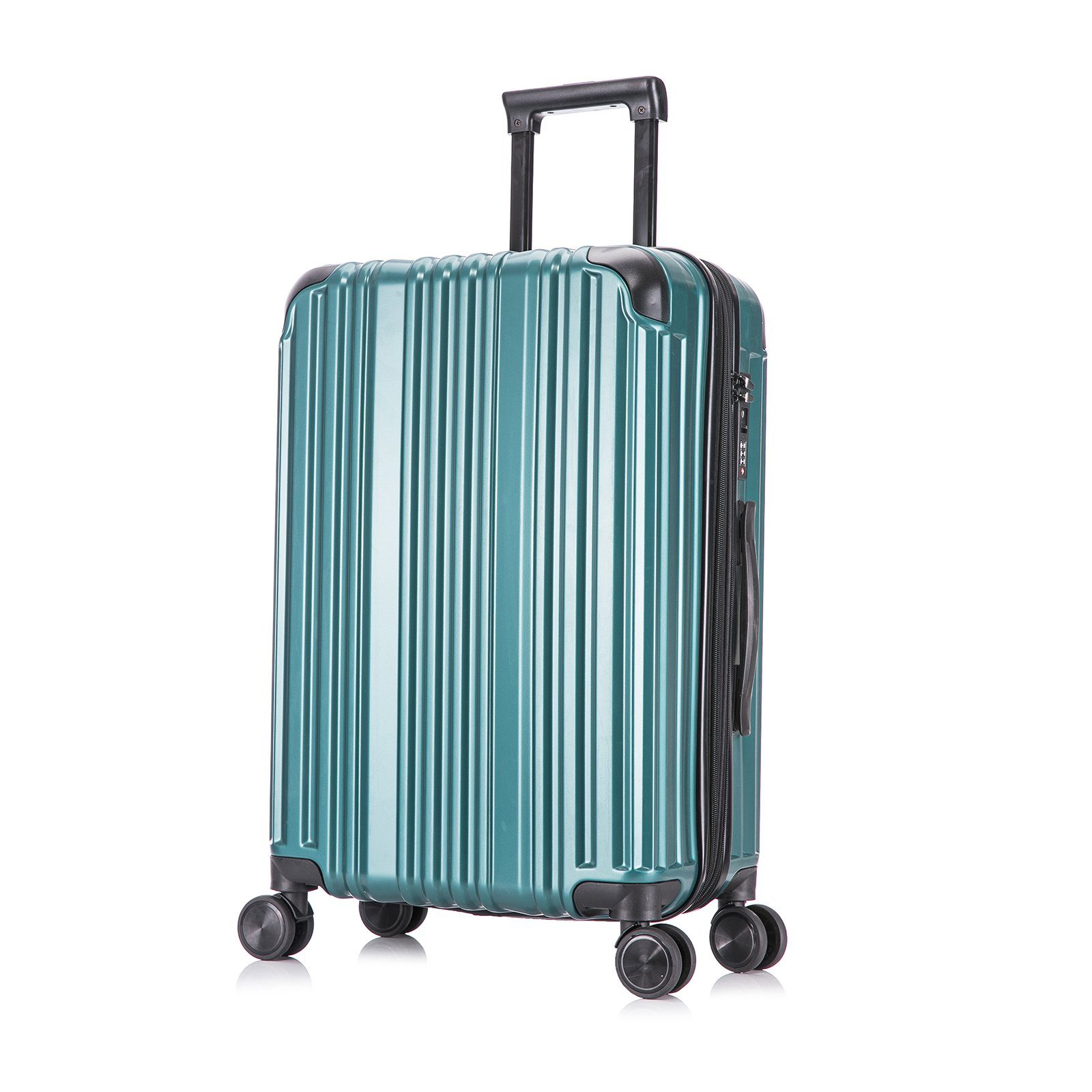 interGo Hartschalen-Trolley Reisekoffer mit 4 Rollen günstig online kaufen