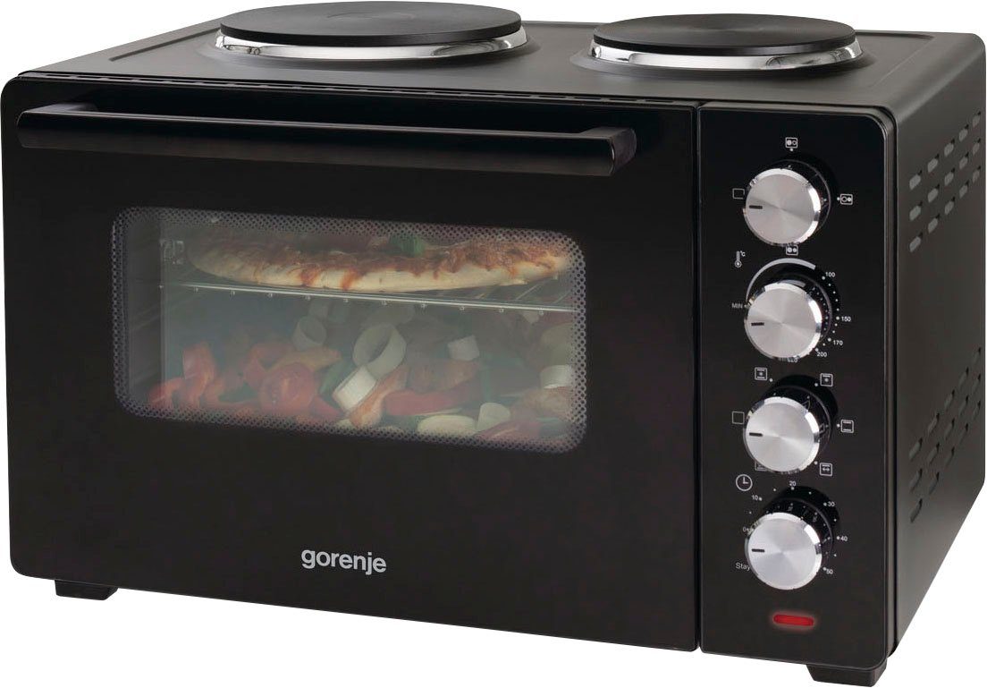 OM30GBX, Liter GORENJE Garvolumen Minibackofen 30