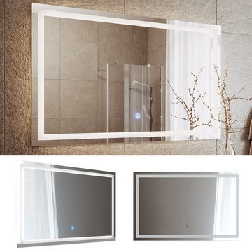 Vicco Badspiegel Wandspiegel LED-Spiegel Badezimmerspiegel Viola 110x70 cm