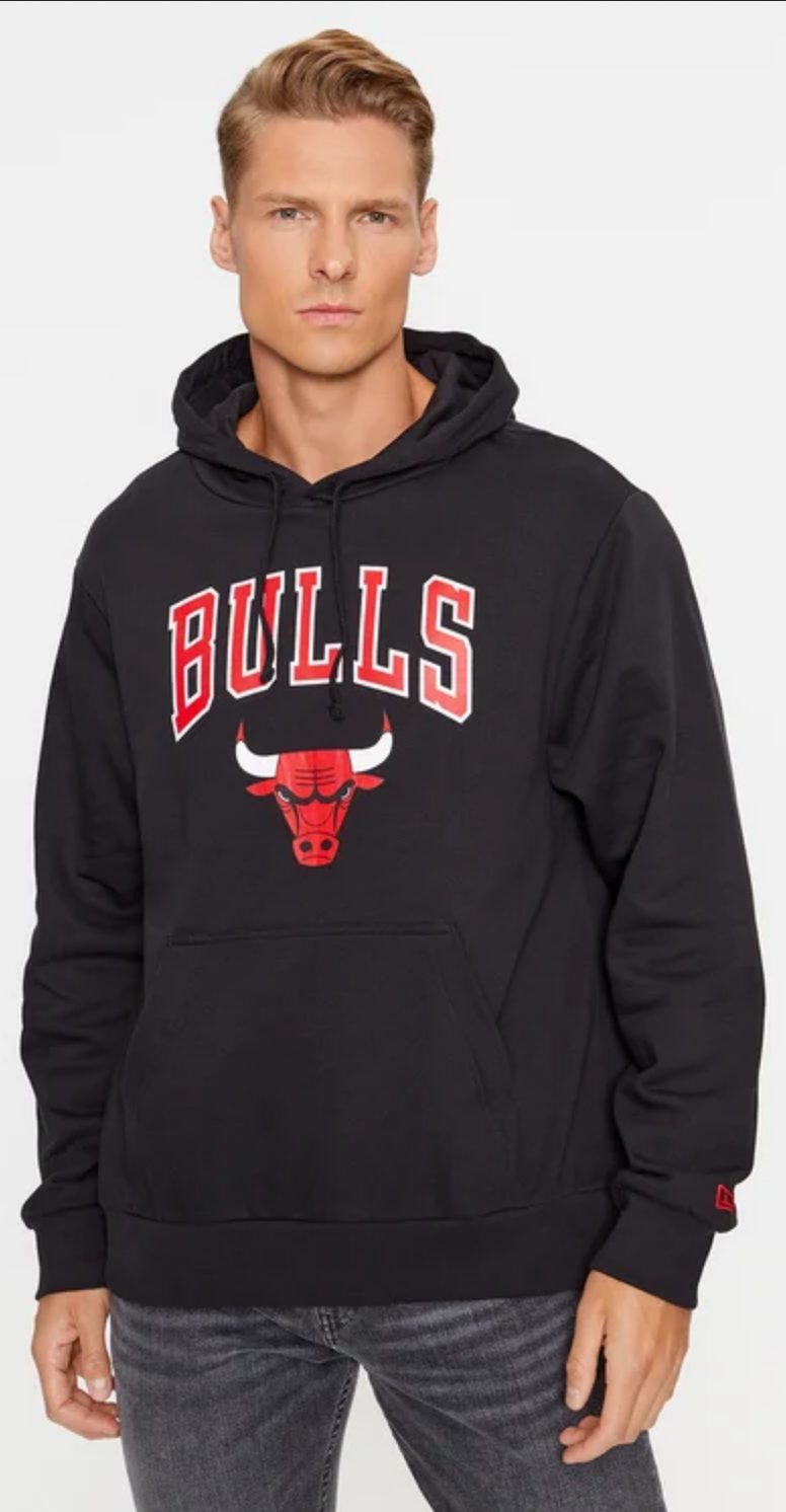 New Era Kapuzensweatshirt NOS NBA REGULAR HOODY CHIBUL BLKFDR