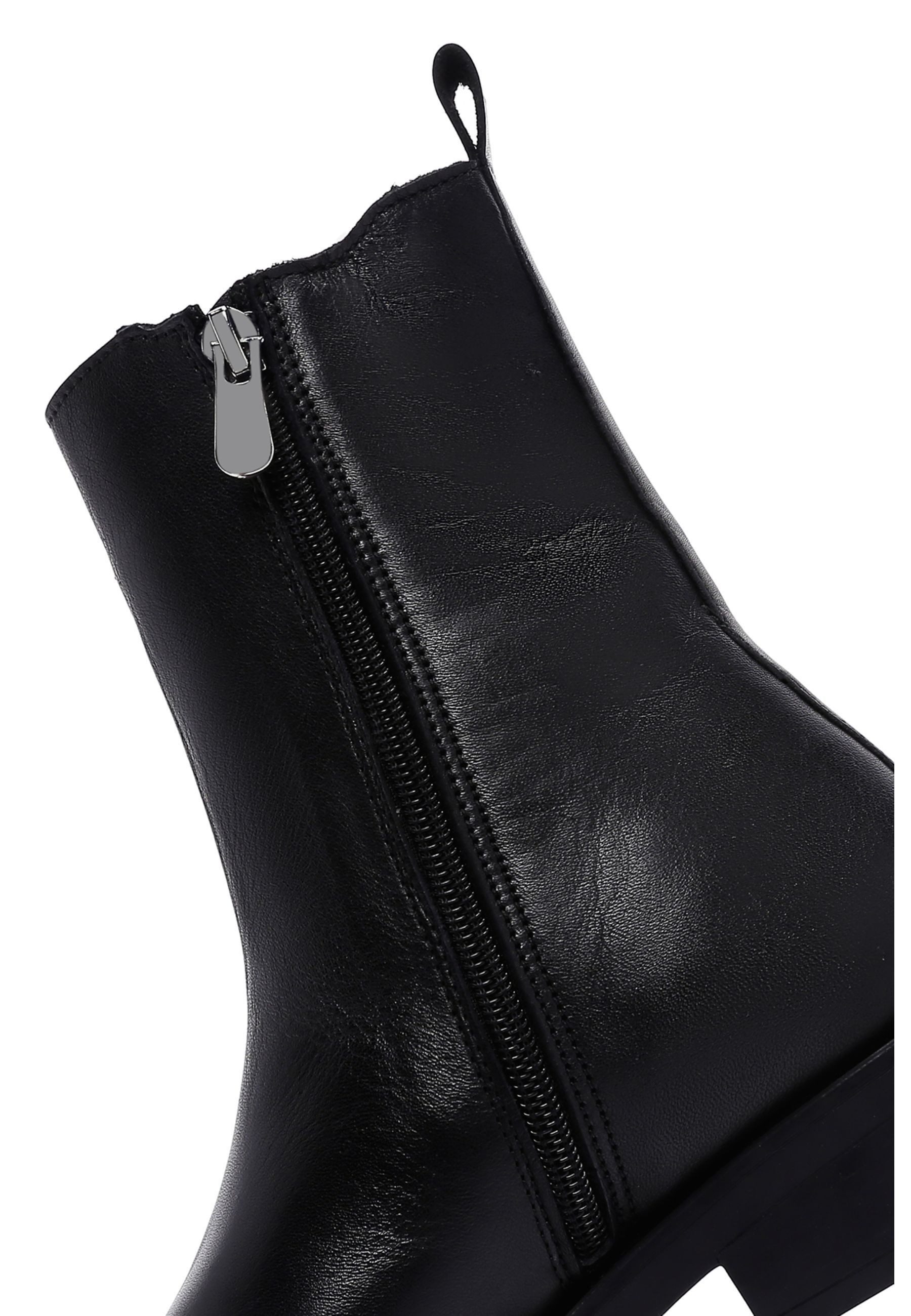 Derimod Chelsea Stiefeletten aus Leder Chelseaboots Lederfutter, TPU Sohle, Absatz 2 cm