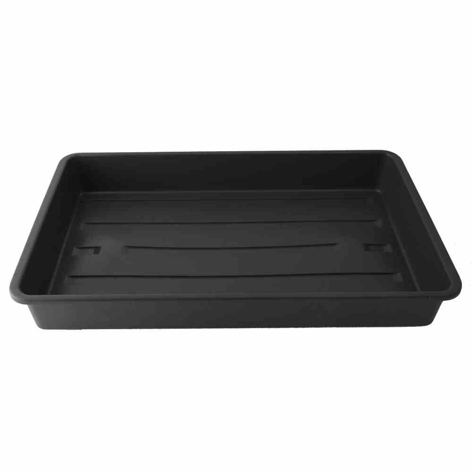 Siena Garden Blumenkasten Pikier- und Anzuchtschale 56x32x7 cm PP, anthrazit