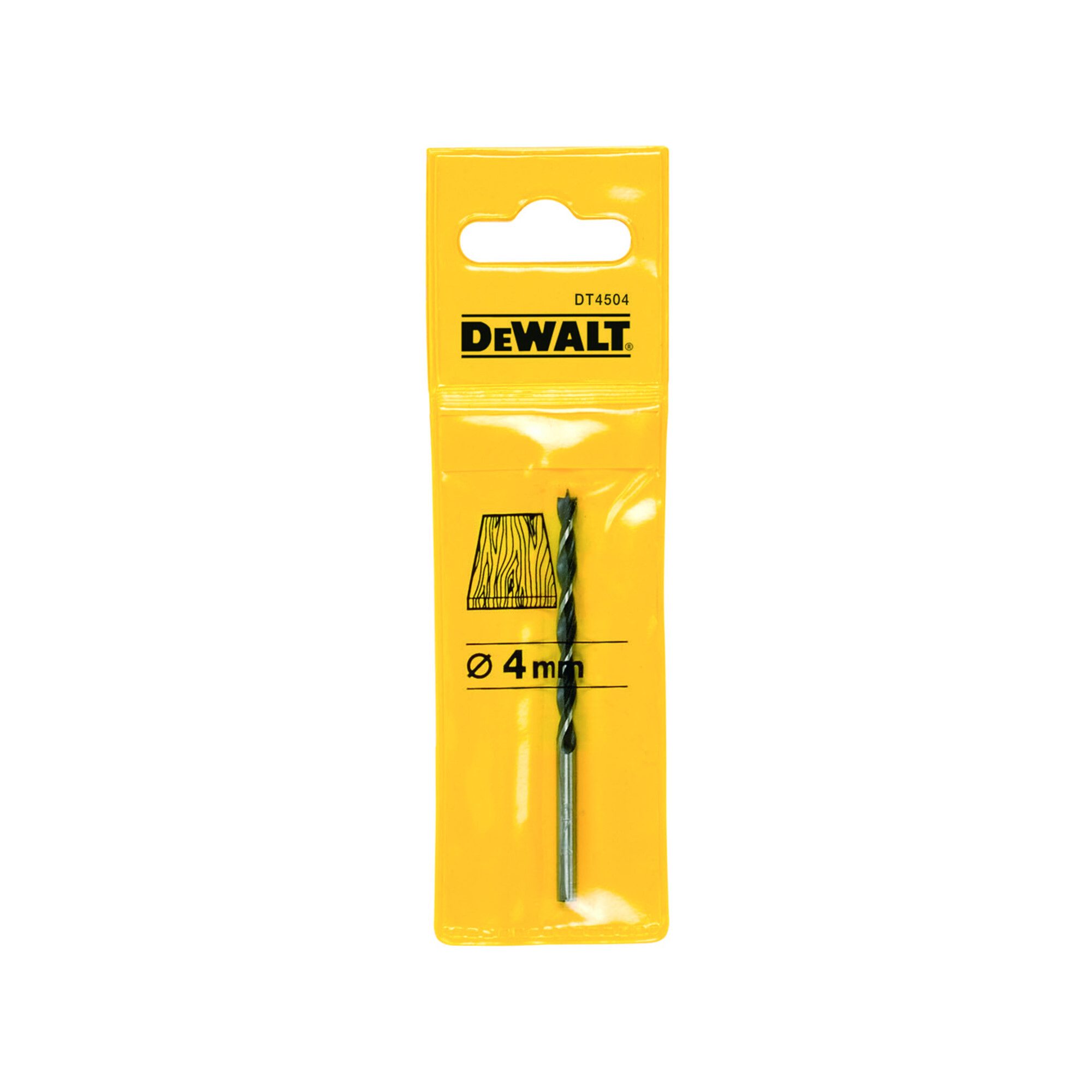 DeWalt Holzbohrer DEWALT Holzspiralbohrer 4x80x52 mm DT4504-QZ