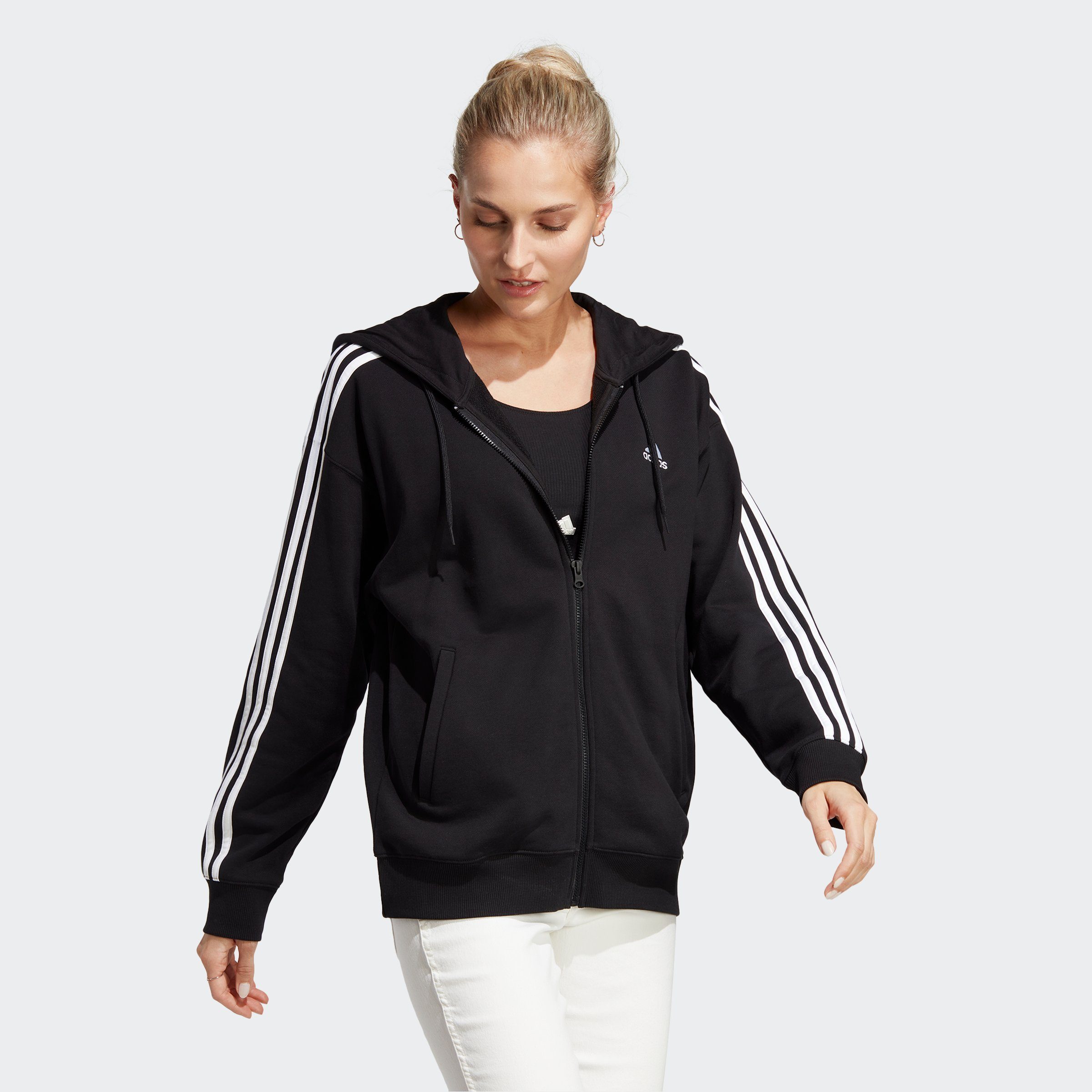 adidas Sportswear Kapuzensweatjacke W 3S FT FZ O HD (1-tlg) | Jacken