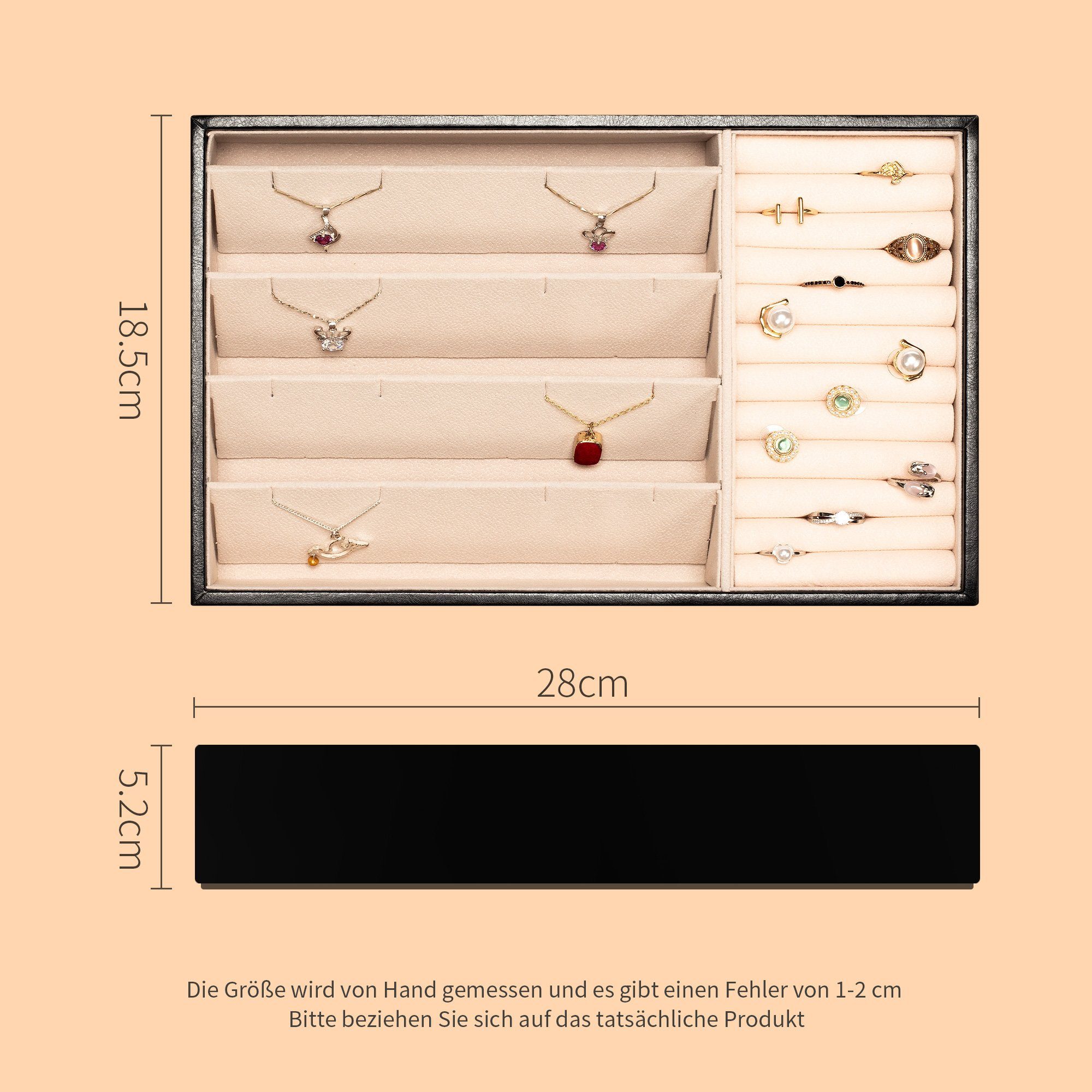 AdelDream Schmuckkasten Schmuckschatulle Schmucktablett günstig online kaufen