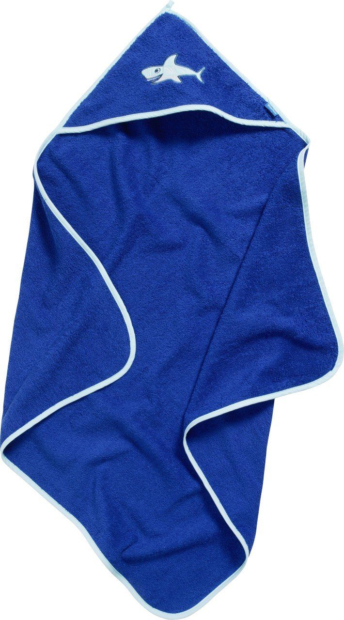 Playshoes Badeponcho Frottee-Kapuzentuch Hai