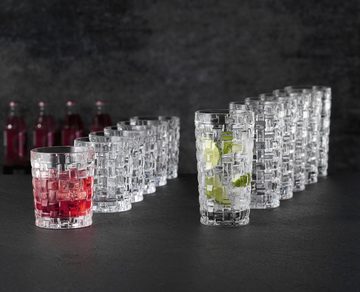 Nachtmann Gläser-Set Bossa Nova, Kristallglas, Made in Germany, 12-teilig