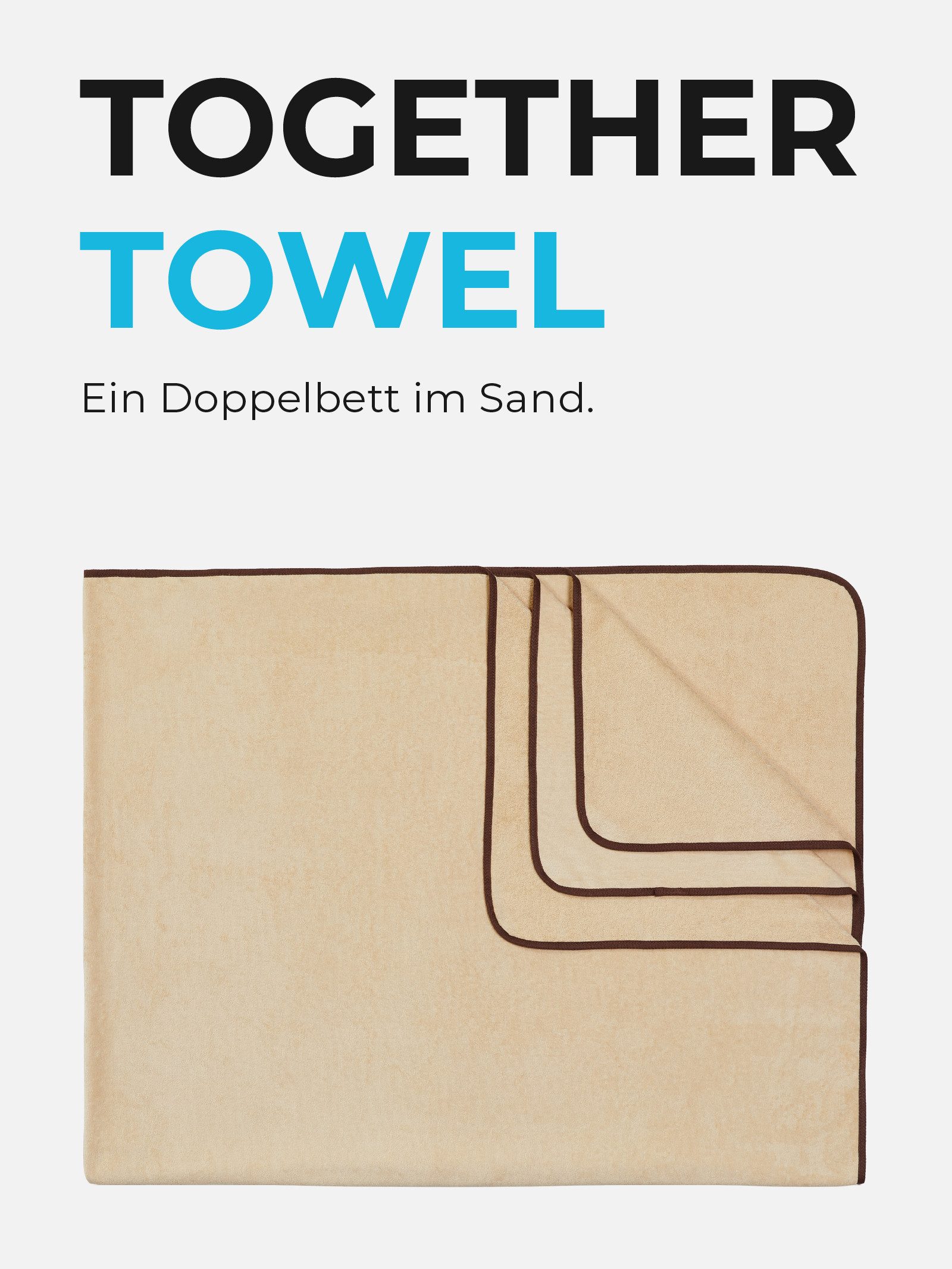 Sowel Strandtuch XXL - Together Towel günstig online kaufen