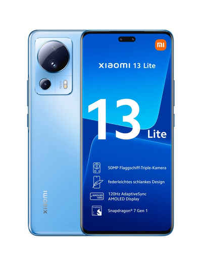 Xiaomi 13 Lite 8GB+128GB Smartphone (16,65 cm/6,55 Zoll, 128 GB Speicherplatz, 50 MP Kamera)