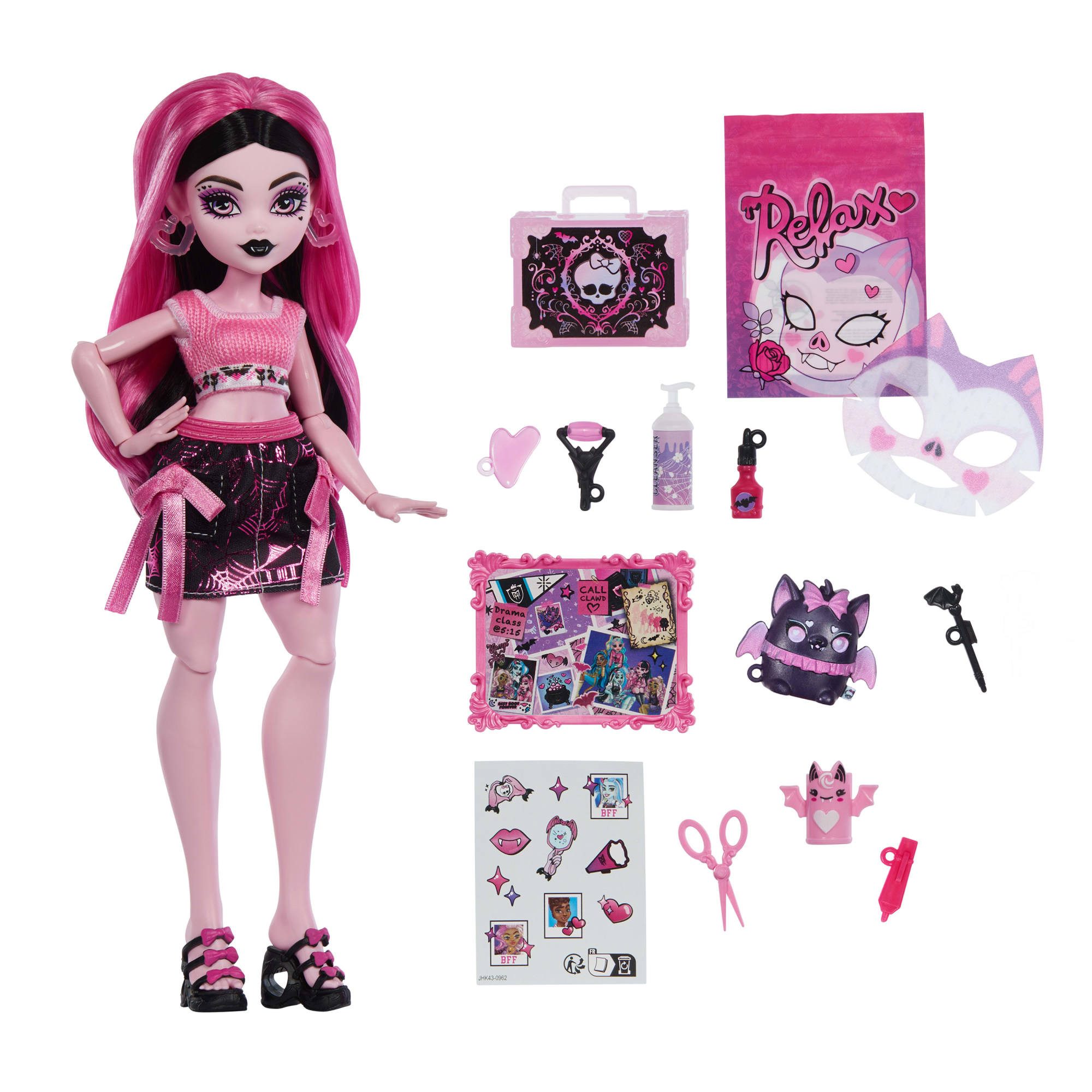 MonsterHigh™ Anziehpuppe Monster High Self-Scare Secrets Draculaura